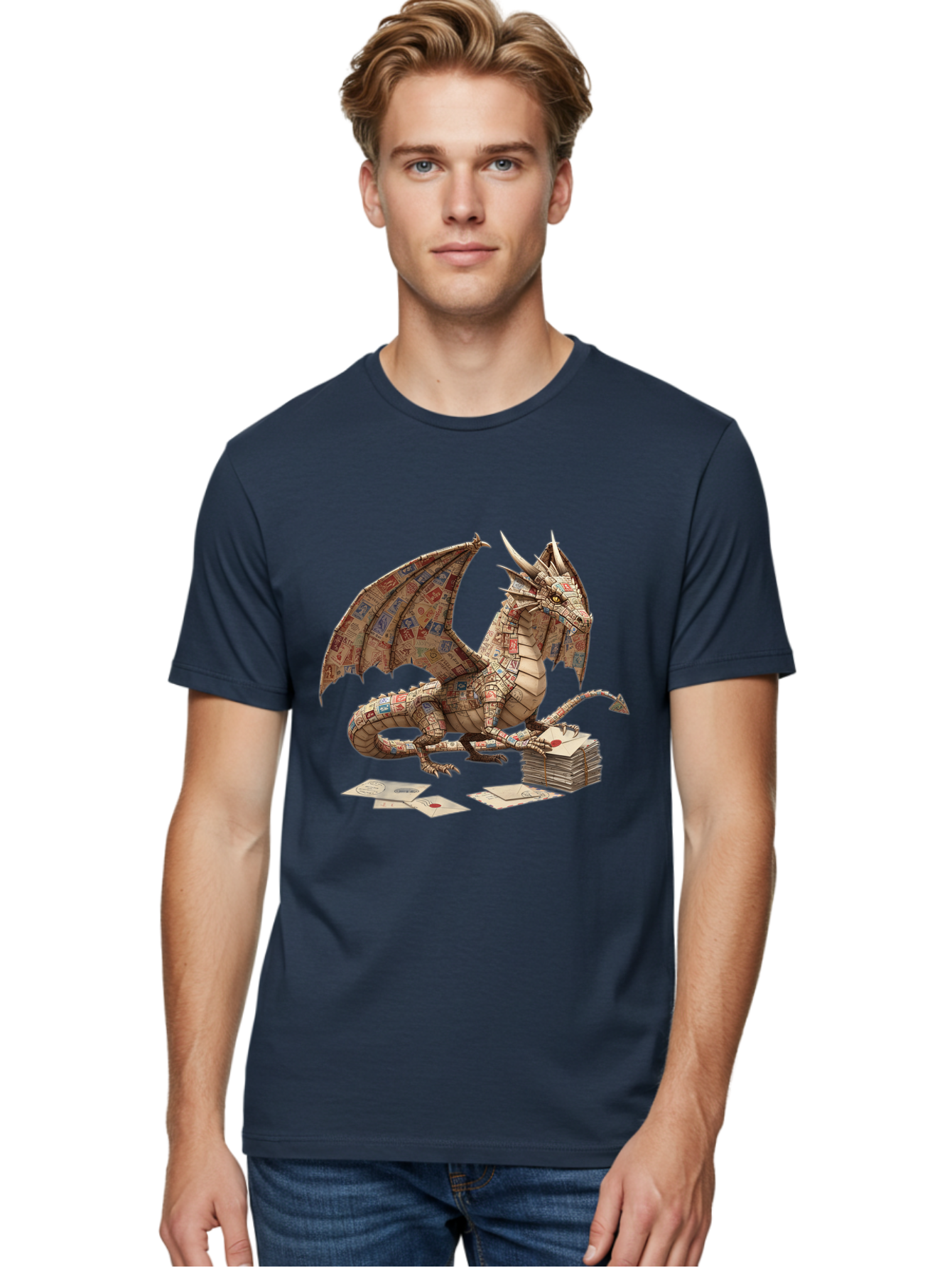 Dragon-Made-Of-Playing-Cards Men'S Graphic Tee, 100% Cotton, Comfortable Casual Summer Wear, Machine Washable, Vintage Camera, Old Camera, Antique Camera, Black Camera, Classic Photography, Photography Equipment, Nostalgic Device, Film Camera, Bam330