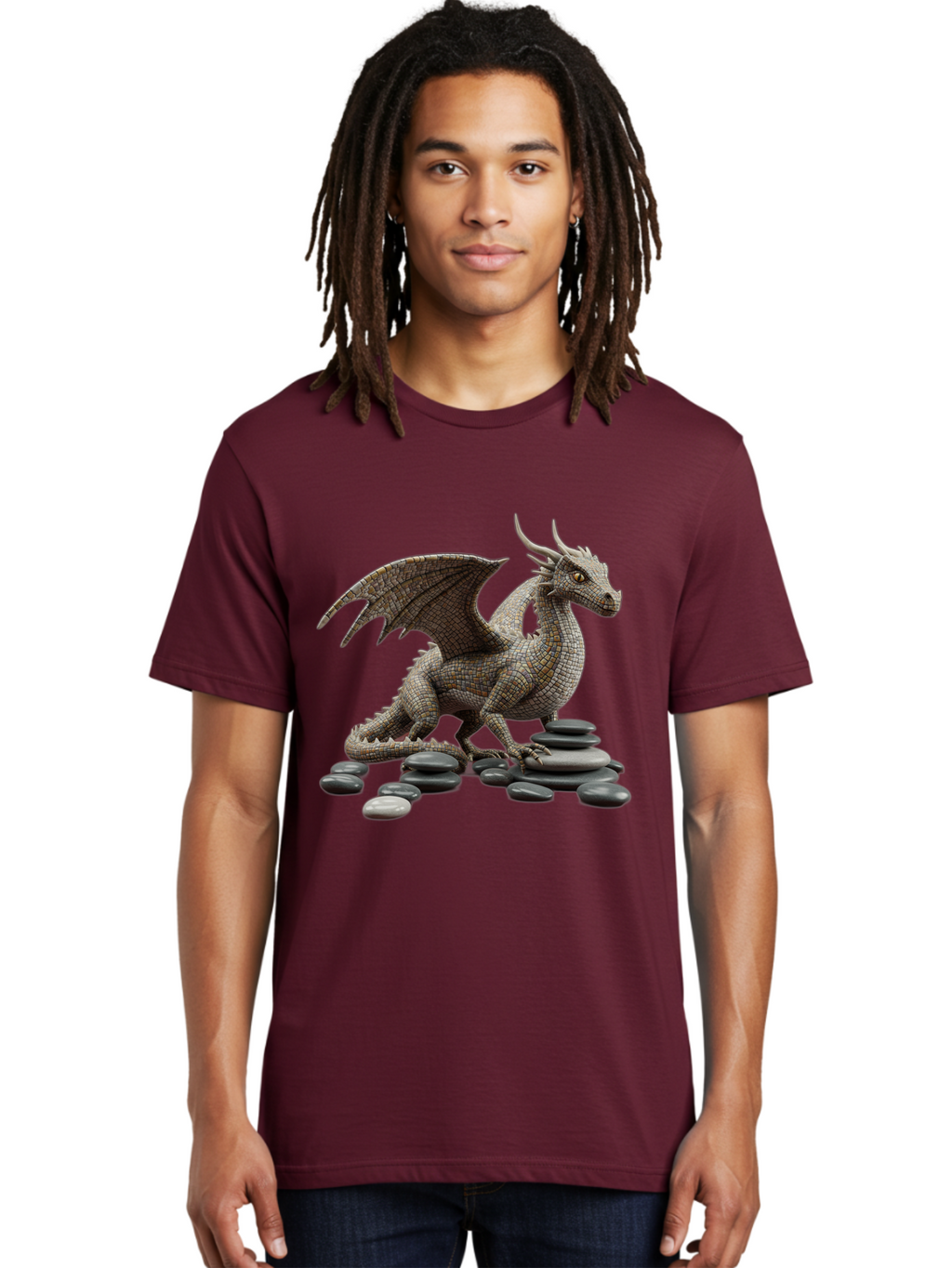 Dragon-On-Stones Men'S Graphic Tee, 100% Cotton, Comfortable Casual Summer Wear, Machine Washable, Vintage Camera, Old Camera, Antique Camera, Black Camera, Classic Photography, Photography Equipment, Nostalgic Device, Film Camera, Camera Art Bam332