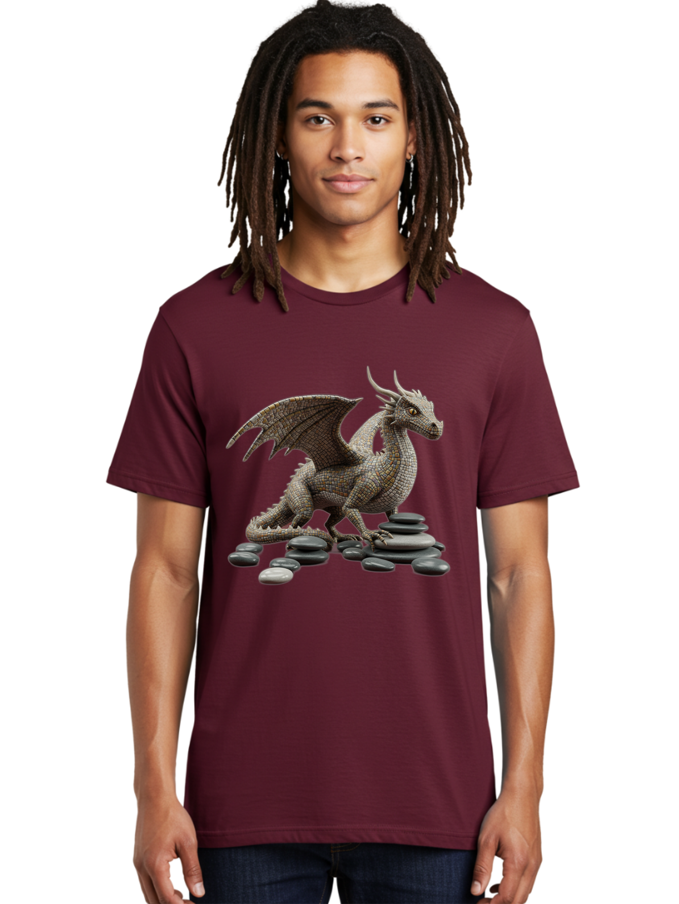 Dragon-On-Stones Men'S Graphic Tee, 100% Cotton, Comfortable Casual Summer Wear, Machine Washable, Vintage Camera, Old Camera, Antique Camera, Black Camera, Classic Photography, Photography Equipment, Nostalgic Device, Film Camera, Camera Art Bam332