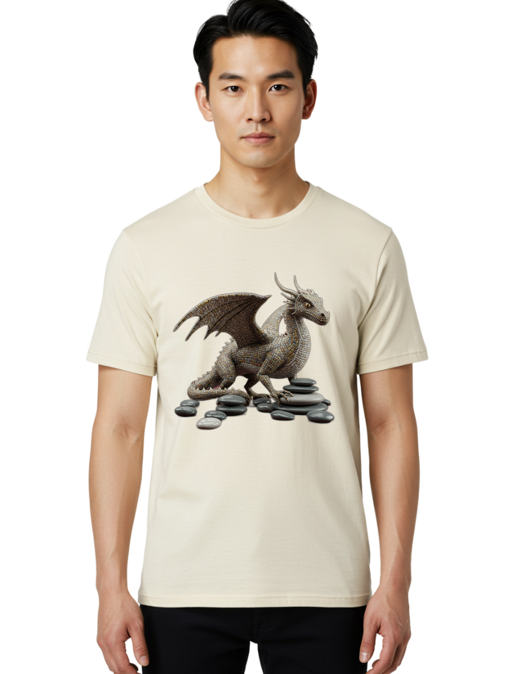Dragon-On-Stones Men'S Graphic Tee, 100% Cotton, Comfortable Casual Summer Wear, Machine Washable, Vintage Camera, Old Camera, Antique Camera, Black Camera, Classic Photography, Photography Equipment, Nostalgic Device, Film Camera, Camera Art Bam332