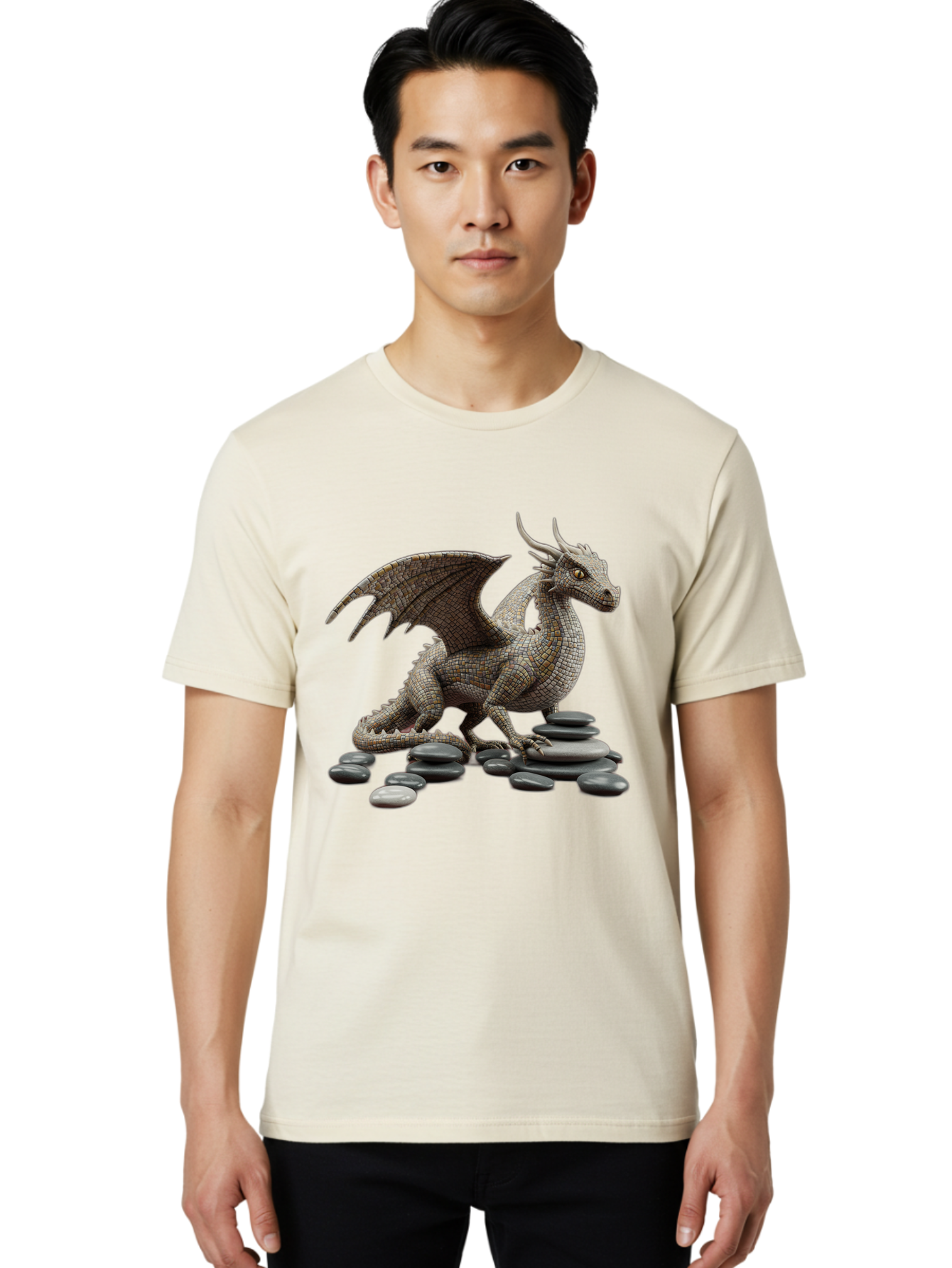 Dragon-On-Stones Men'S Graphic Tee, 100% Cotton, Comfortable Casual Summer Wear, Machine Washable, Vintage Camera, Old Camera, Antique Camera, Black Camera, Classic Photography, Photography Equipment, Nostalgic Device, Film Camera, Camera Art Bam332