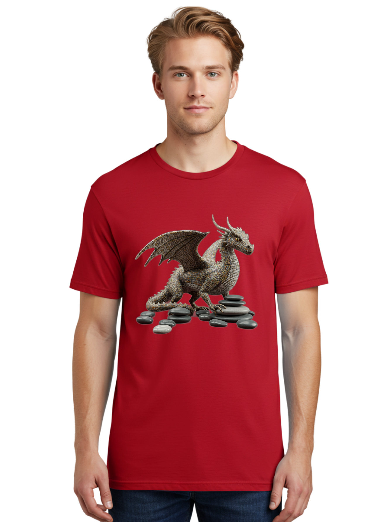 Dragon-On-Stones Men'S Graphic Tee, 100% Cotton, Comfortable Casual Summer Wear, Machine Washable, Vintage Camera, Old Camera, Antique Camera, Black Camera, Classic Photography, Photography Equipment, Nostalgic Device, Film Camera, Camera Art Bam332