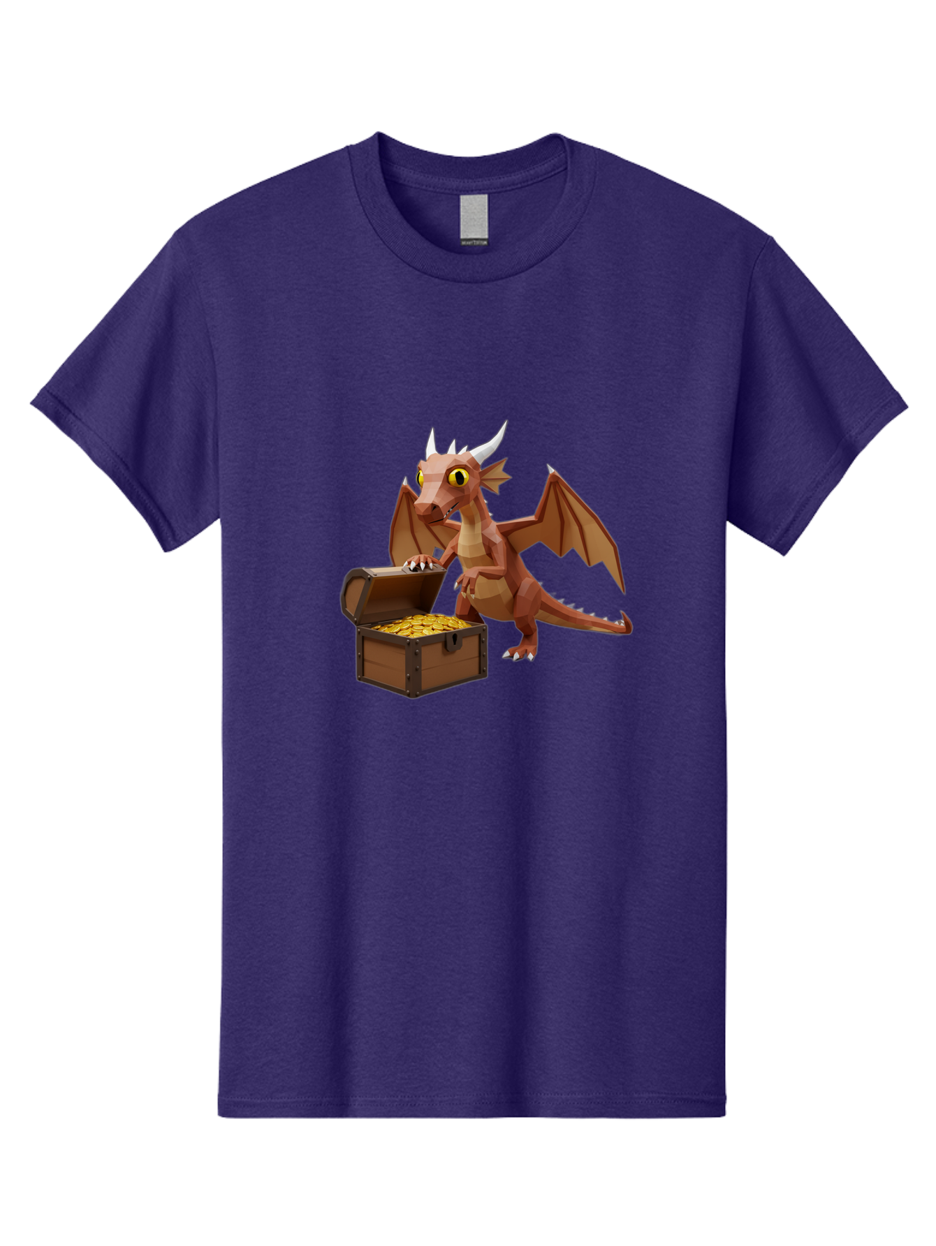 Dragon-With-Treasure-Chest Men'S Graphic Tee, 100% Cotton, Comfortable Casual Summer Wear, Machine Washable, Vintage Camera, Old Camera, Antique Camera, Black Camera, Classic Photography, Photography Equipment, Nostalgic Device, Film Camera, Bam333