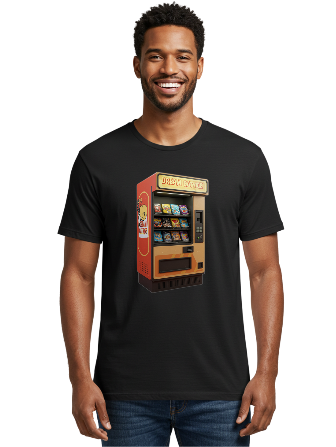 Dream-Cath-Ce Men'S Graphic Tee, 100% Cotton, Comfortable Casual Summer Wear, Machine Washable, Vintage Camera, Old Camera, Antique Camera, Black Camera, Classic Photography, Photography Equipment, Nostalgic Device, Film Camera, Camera Art Bam334