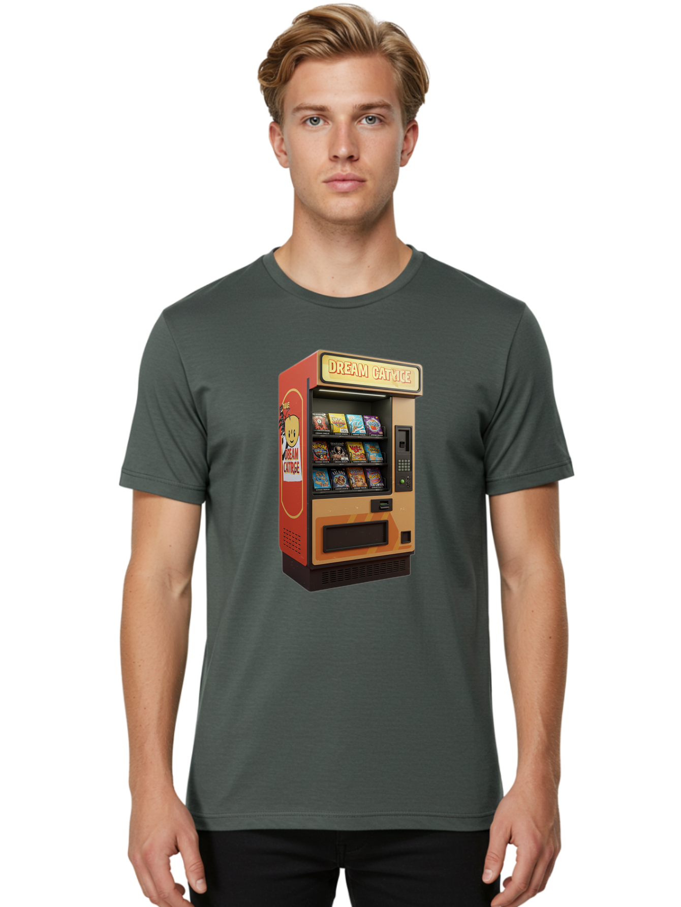 Dream-Cath-Ce Men'S Graphic Tee, 100% Cotton, Comfortable Casual Summer Wear, Machine Washable, Vintage Camera, Old Camera, Antique Camera, Black Camera, Classic Photography, Photography Equipment, Nostalgic Device, Film Camera, Camera Art Bam334