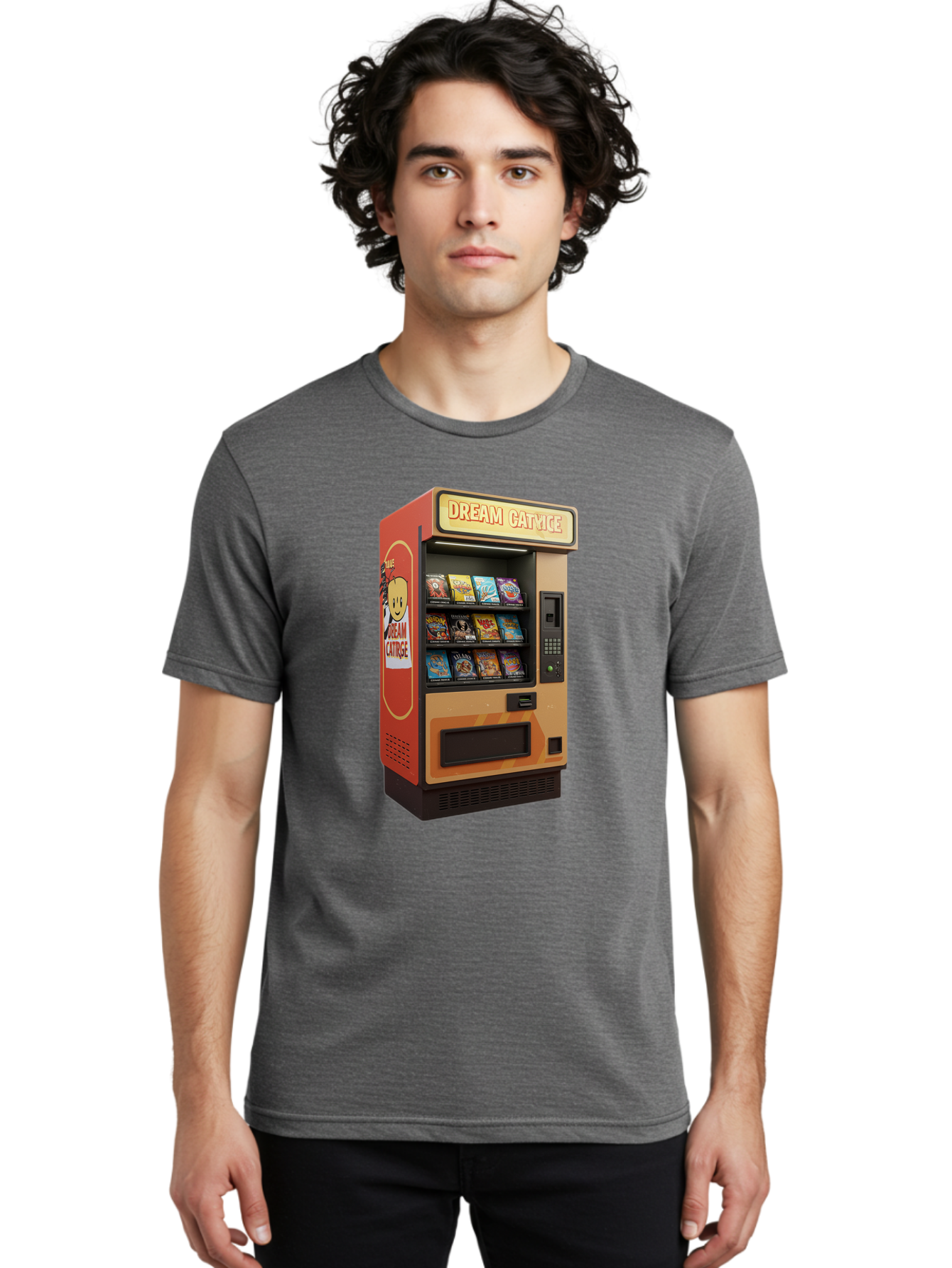 Dream-Cath-Ce Men'S Graphic Tee, 100% Cotton, Comfortable Casual Summer Wear, Machine Washable, Vintage Camera, Old Camera, Antique Camera, Black Camera, Classic Photography, Photography Equipment, Nostalgic Device, Film Camera, Camera Art Bam334