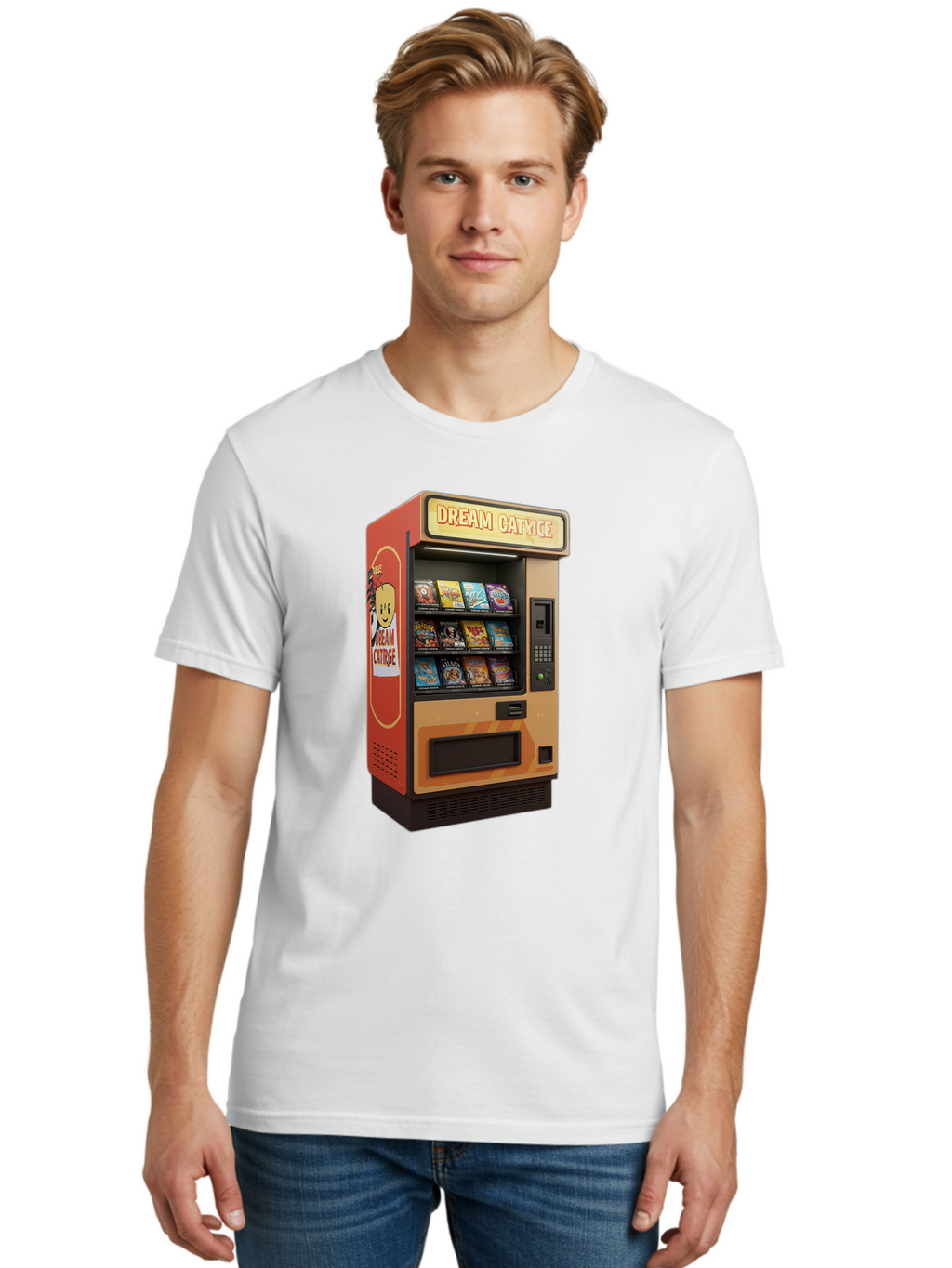 Dream-Cath-Ce Men'S Graphic Tee, 100% Cotton, Comfortable Casual Summer Wear, Machine Washable, Vintage Camera, Old Camera, Antique Camera, Black Camera, Classic Photography, Photography Equipment, Nostalgic Device, Film Camera, Camera Art Bam334