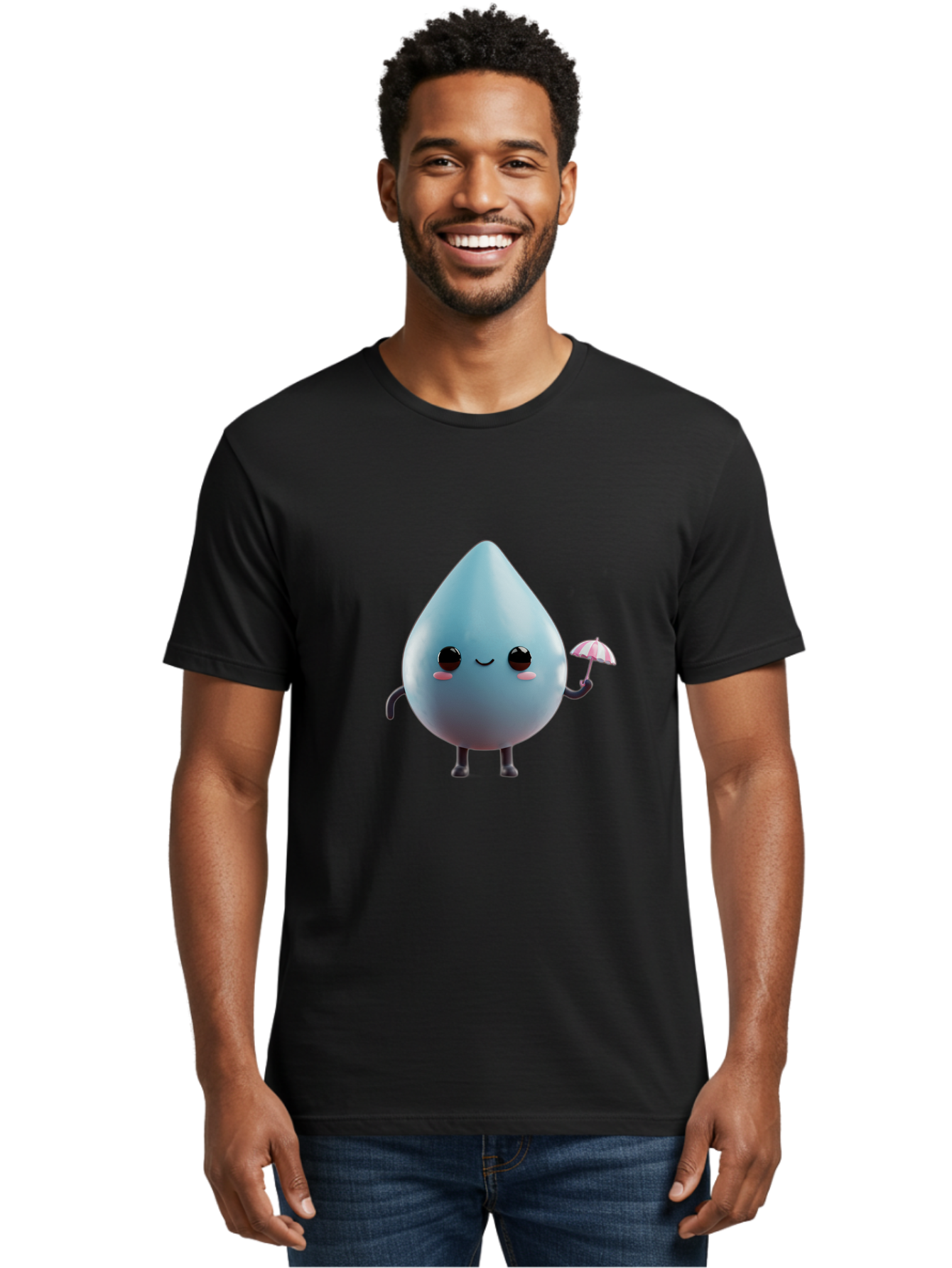 Droplet-Character Men'S Graphic Tee, 100% Cotton, Comfortable Casual Summer Wear, Machine Washable, Vintage Camera, Old Camera, Antique Camera, Black Camera, Classic Photography, Photography Equipment, Nostalgic Device, Film Camera, Camera Art Bam336