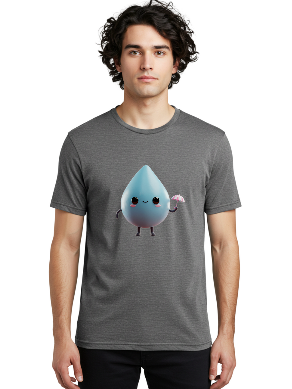 Droplet-Character Men'S Graphic Tee, 100% Cotton, Comfortable Casual Summer Wear, Machine Washable, Vintage Camera, Old Camera, Antique Camera, Black Camera, Classic Photography, Photography Equipment, Nostalgic Device, Film Camera, Camera Art Bam336
