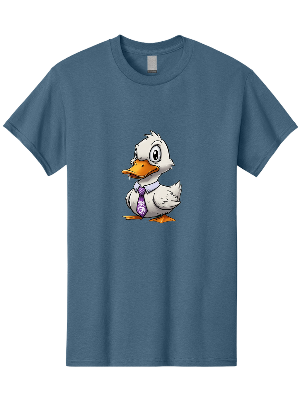 Duck-In-Suit-1 Men'S Graphic Tee, 100% Cotton, Comfortable Casual Summer Wear, Machine Washable, Vintage Camera, Old Camera, Antique Camera, Black Camera, Classic Photography, Photography Equipment, Nostalgic Device, Film Camera, Camera Art Bam339