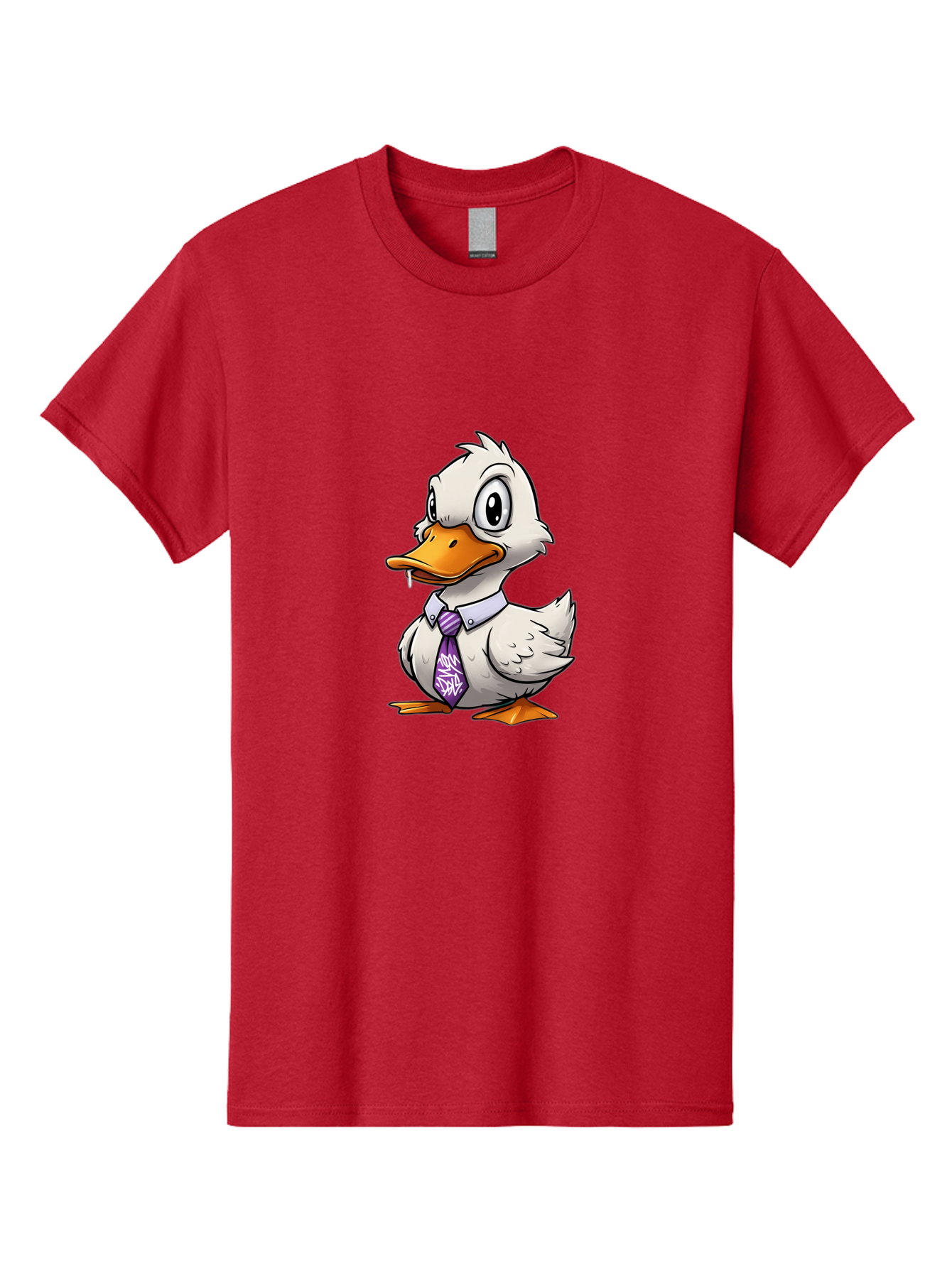 Duck-In-Suit-1 Men'S Graphic Tee, 100% Cotton, Comfortable Casual Summer Wear, Machine Washable, Vintage Camera, Old Camera, Antique Camera, Black Camera, Classic Photography, Photography Equipment, Nostalgic Device, Film Camera, Camera Art Bam339