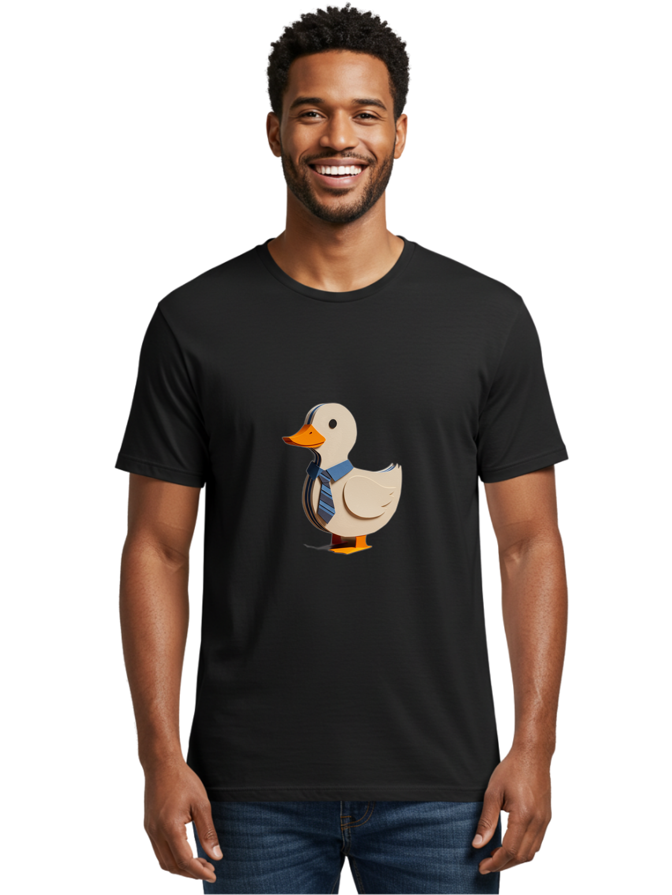 Duck-In-Tie Men'S Graphic Tee, 100% Cotton, Comfortable Casual Summer Wear, Machine Washable, Vintage Camera, Old Camera, Antique Camera, Black Camera, Classic Photography, Photography Equipment, Nostalgic Device, Film Camera, Camera Art Bam346