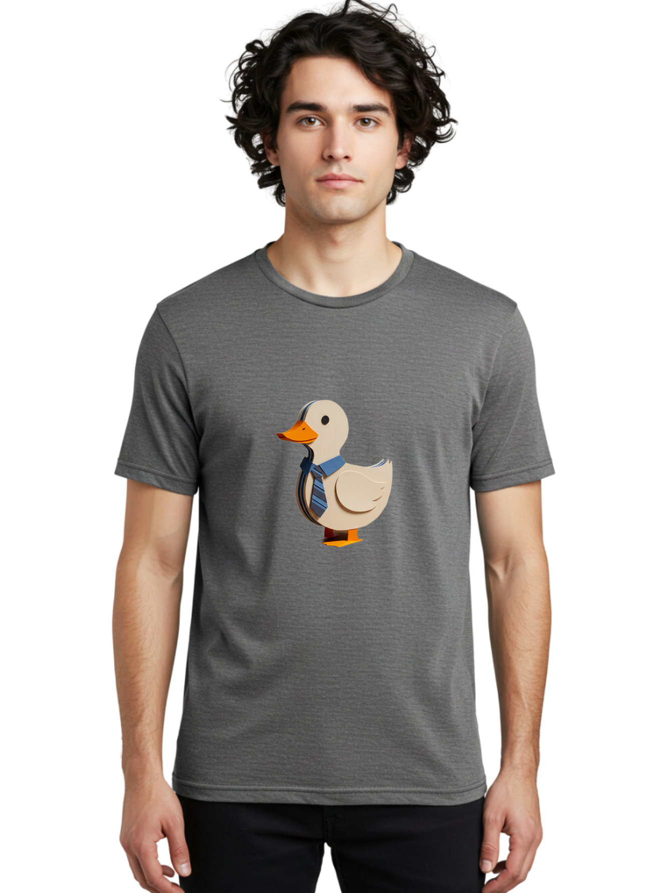Duck-In-Tie Men'S Graphic Tee, 100% Cotton, Comfortable Casual Summer Wear, Machine Washable, Vintage Camera, Old Camera, Antique Camera, Black Camera, Classic Photography, Photography Equipment, Nostalgic Device, Film Camera, Camera Art Bam346