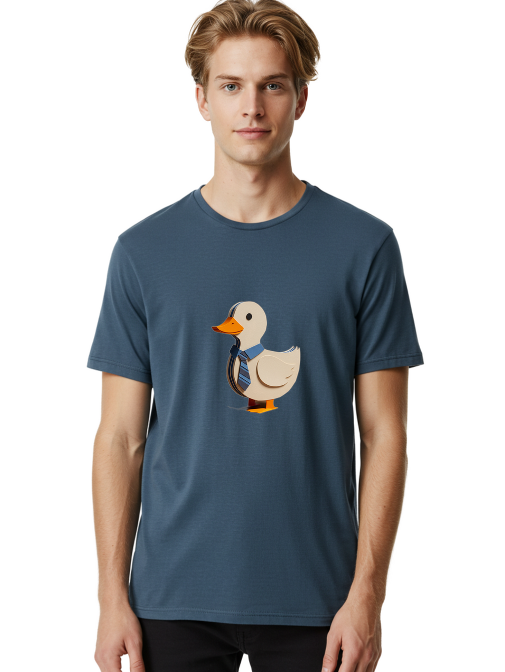 Duck-In-Tie Men'S Graphic Tee, 100% Cotton, Comfortable Casual Summer Wear, Machine Washable, Vintage Camera, Old Camera, Antique Camera, Black Camera, Classic Photography, Photography Equipment, Nostalgic Device, Film Camera, Camera Art Bam346