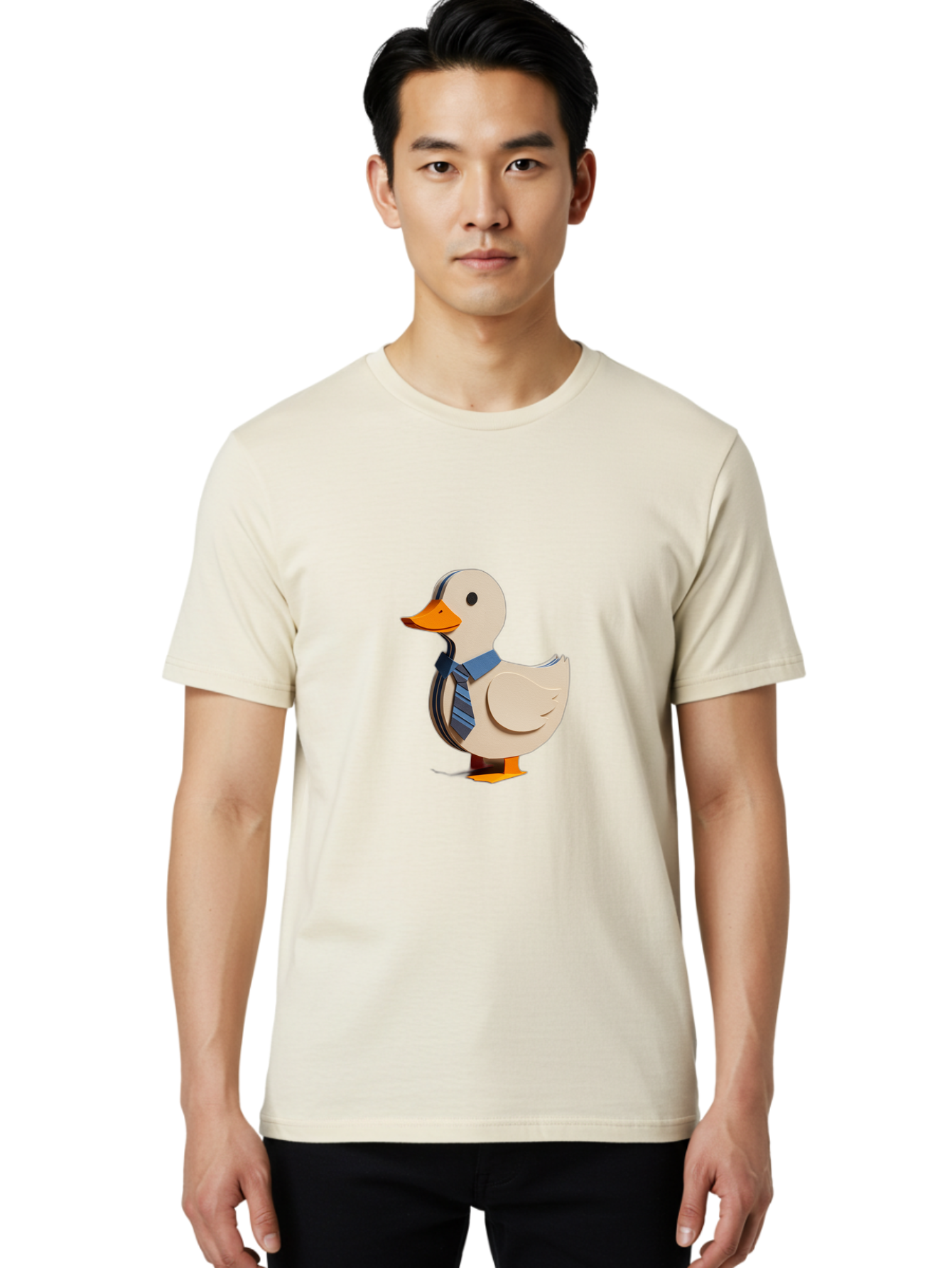 Duck-In-Tie Men'S Graphic Tee, 100% Cotton, Comfortable Casual Summer Wear, Machine Washable, Vintage Camera, Old Camera, Antique Camera, Black Camera, Classic Photography, Photography Equipment, Nostalgic Device, Film Camera, Camera Art Bam346