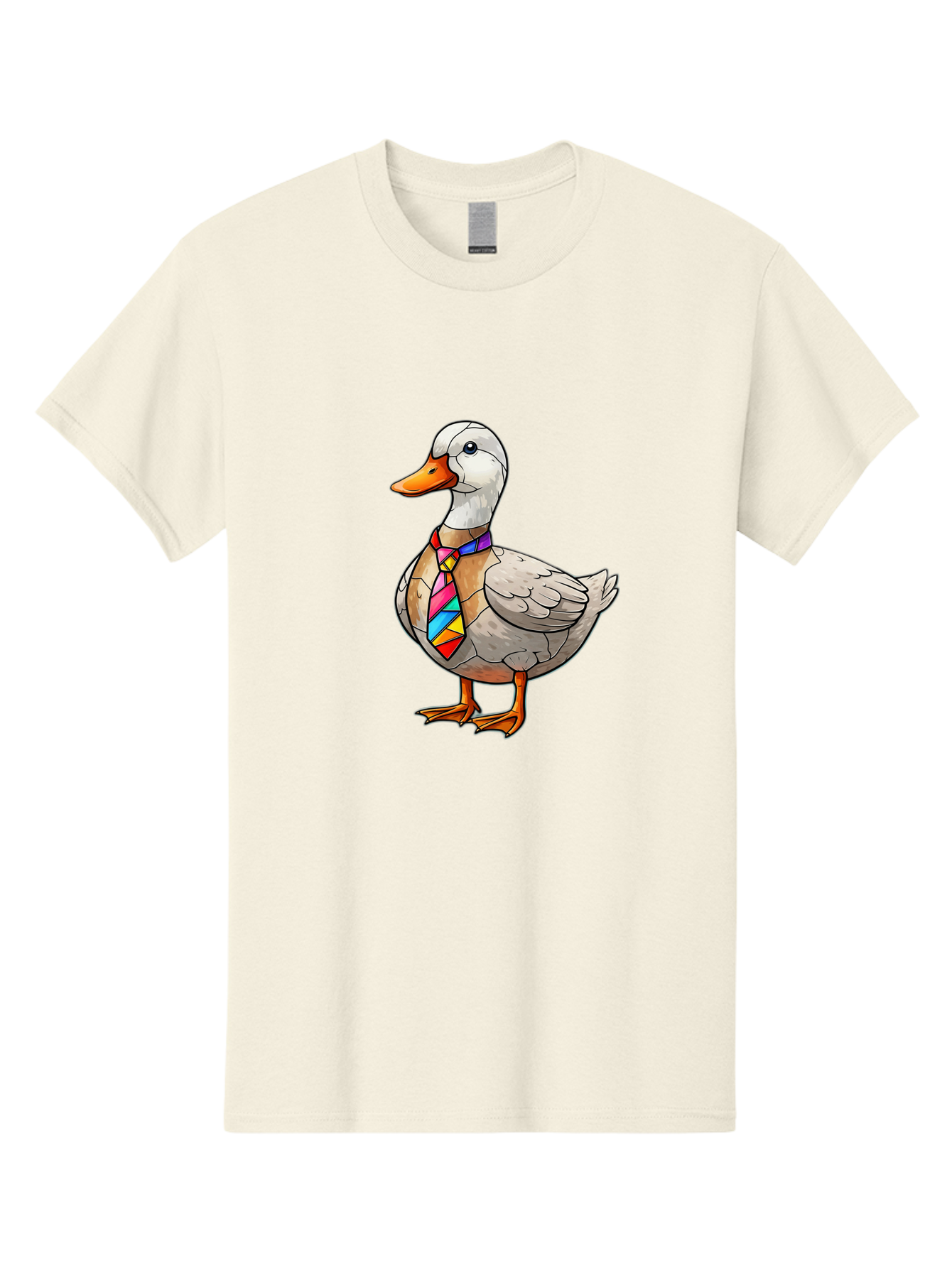 Duck-With-Tie Men'S Graphic Tee, 100% Cotton, Comfortable Casual Summer Wear, Machine Washable, Vintage Camera, Old Camera, Antique Camera, Black Camera, Classic Photography, Photography Equipment, Nostalgic Device, Film Camera, Camera Art Bam351