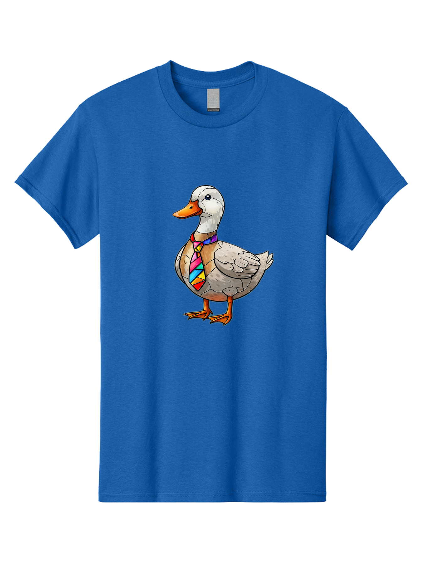 Duck-With-Tie Men'S Graphic Tee, 100% Cotton, Comfortable Casual Summer Wear, Machine Washable, Vintage Camera, Old Camera, Antique Camera, Black Camera, Classic Photography, Photography Equipment, Nostalgic Device, Film Camera, Camera Art Bam351