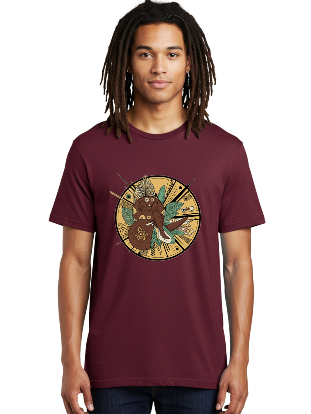 Eagle-Head-Sacred-Geometry Men'S Graphic Tee, 100% Cotton, Comfortable Casual Summer Wear, Machine Washable, Vintage Camera, Old Camera, Antique Camera, Black Camera, Classic Photography, Photography Equipment, Nostalgic Device, Film Camera, Bam352