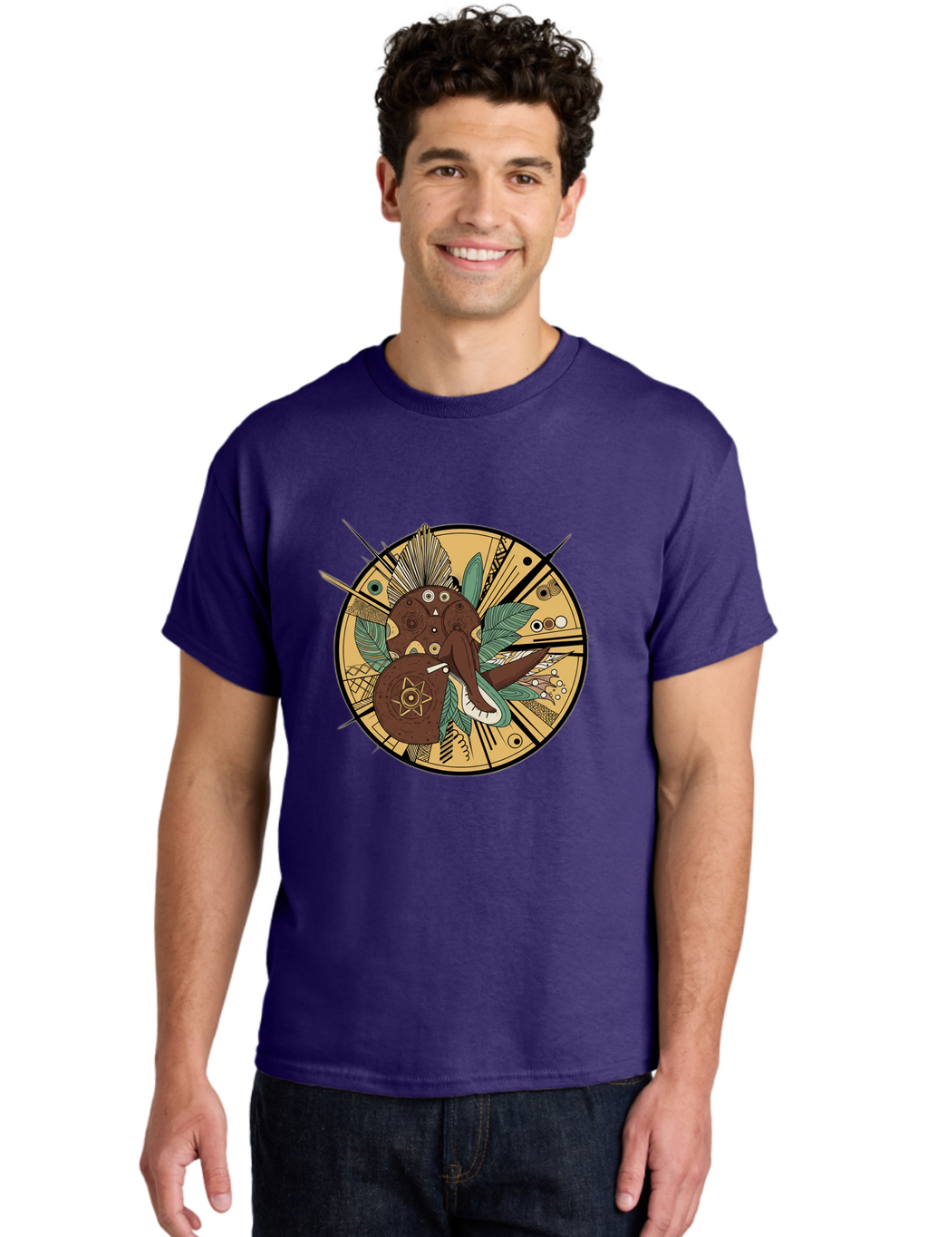 Eagle-Head-Sacred-Geometry Men'S Graphic Tee, 100% Cotton, Comfortable Casual Summer Wear, Machine Washable, Vintage Camera, Old Camera, Antique Camera, Black Camera, Classic Photography, Photography Equipment, Nostalgic Device, Film Camera, Bam352