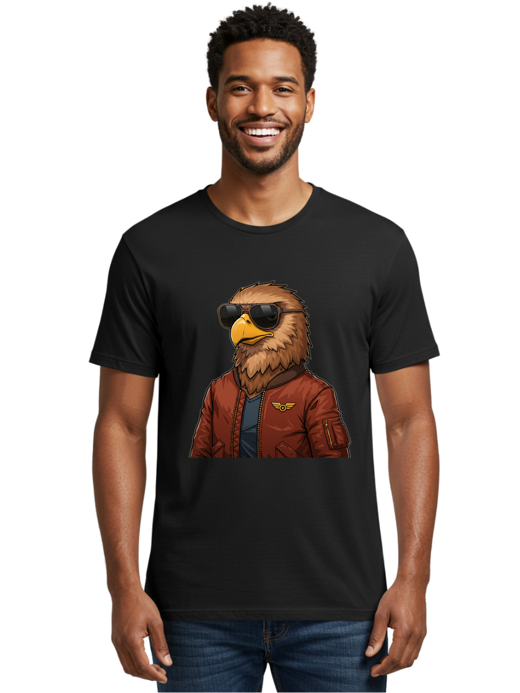 Eagle-Pilot Men'S Graphic Tee, 100% Cotton, Comfortable Casual Summer Wear, Machine Washable, Vintage Camera, Old Camera, Antique Camera, Black Camera, Classic Photography, Photography Equipment, Nostalgic Device, Film Camera, Camera Art Bam353