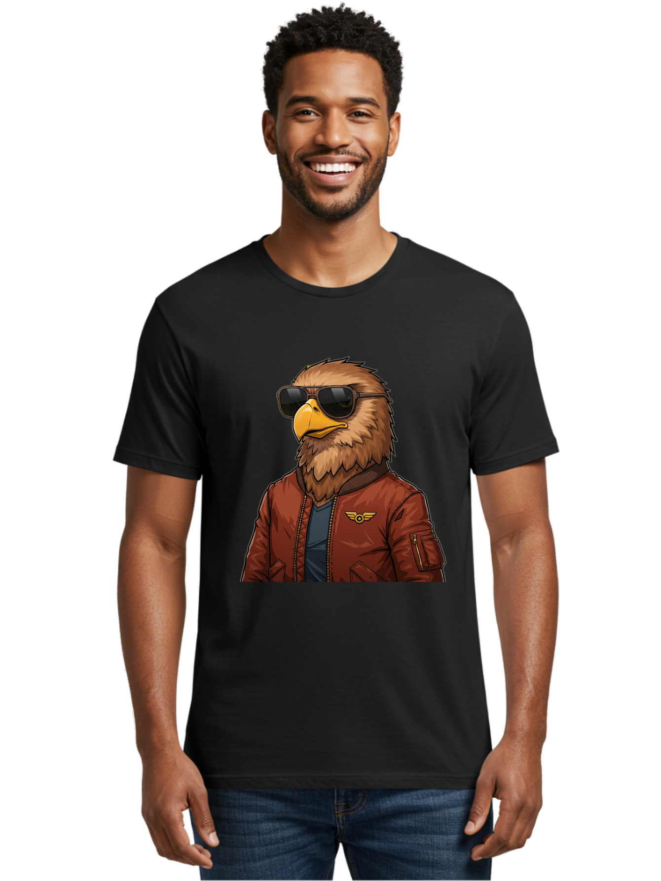 Eagle-Pilot Men'S Graphic Tee, 100% Cotton, Comfortable Casual Summer Wear, Machine Washable, Vintage Camera, Old Camera, Antique Camera, Black Camera, Classic Photography, Photography Equipment, Nostalgic Device, Film Camera, Camera Art Bam353