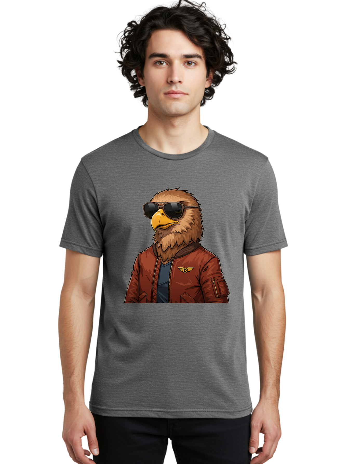 Eagle-Pilot Men'S Graphic Tee, 100% Cotton, Comfortable Casual Summer Wear, Machine Washable, Vintage Camera, Old Camera, Antique Camera, Black Camera, Classic Photography, Photography Equipment, Nostalgic Device, Film Camera, Camera Art Bam353