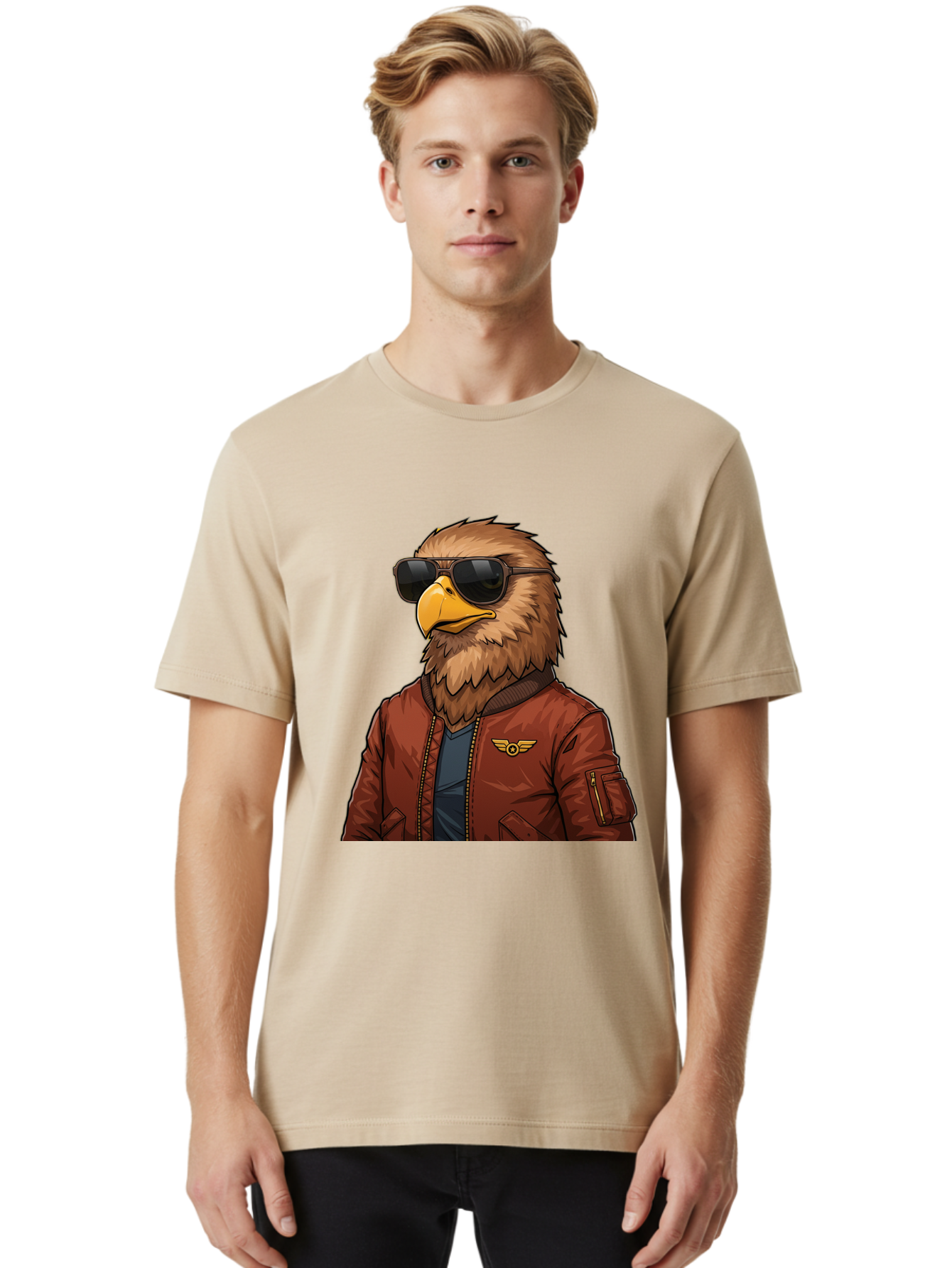 Eagle-Pilot Men'S Graphic Tee, 100% Cotton, Comfortable Casual Summer Wear, Machine Washable, Vintage Camera, Old Camera, Antique Camera, Black Camera, Classic Photography, Photography Equipment, Nostalgic Device, Film Camera, Camera Art Bam353