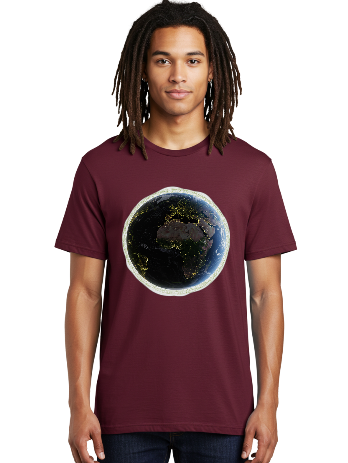 Earth-At-Night Men'S Graphic Tee, 100% Cotton, Comfortable Casual Summer Wear, Machine Washable, Vintage Camera, Old Camera, Antique Camera, Black Camera, Classic Photography, Photography Equipment, Nostalgic Device, Film Camera, Camera Art Bam355