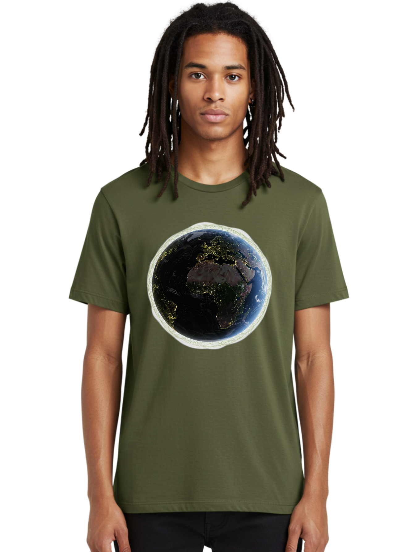 Earth-At-Night Men'S Graphic Tee, 100% Cotton, Comfortable Casual Summer Wear, Machine Washable, Vintage Camera, Old Camera, Antique Camera, Black Camera, Classic Photography, Photography Equipment, Nostalgic Device, Film Camera, Camera Art Bam355