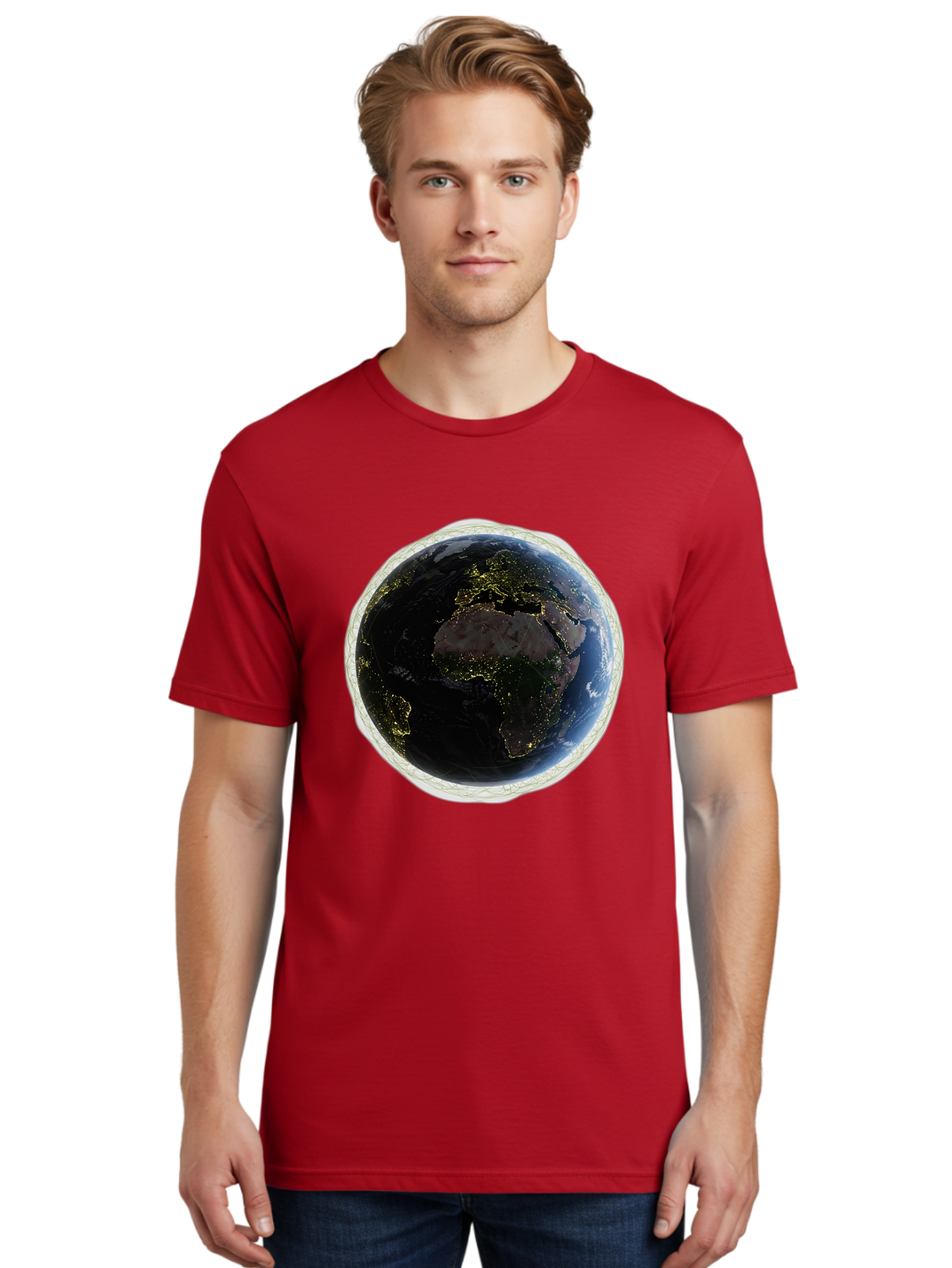 Earth-At-Night Men'S Graphic Tee, 100% Cotton, Comfortable Casual Summer Wear, Machine Washable, Vintage Camera, Old Camera, Antique Camera, Black Camera, Classic Photography, Photography Equipment, Nostalgic Device, Film Camera, Camera Art Bam355