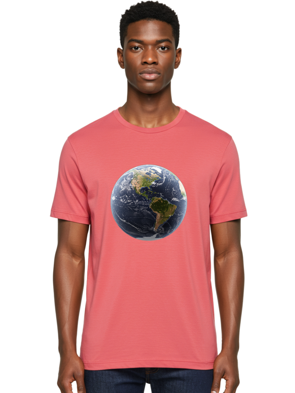 Earth-From-Space Men'S Graphic Tee, 100% Cotton, Comfortable Casual Summer Wear, Machine Washable, Vintage Camera, Old Camera, Antique Camera, Black Camera, Classic Photography, Photography Equipment, Nostalgic Device, Film Camera, Camera Art Bam357