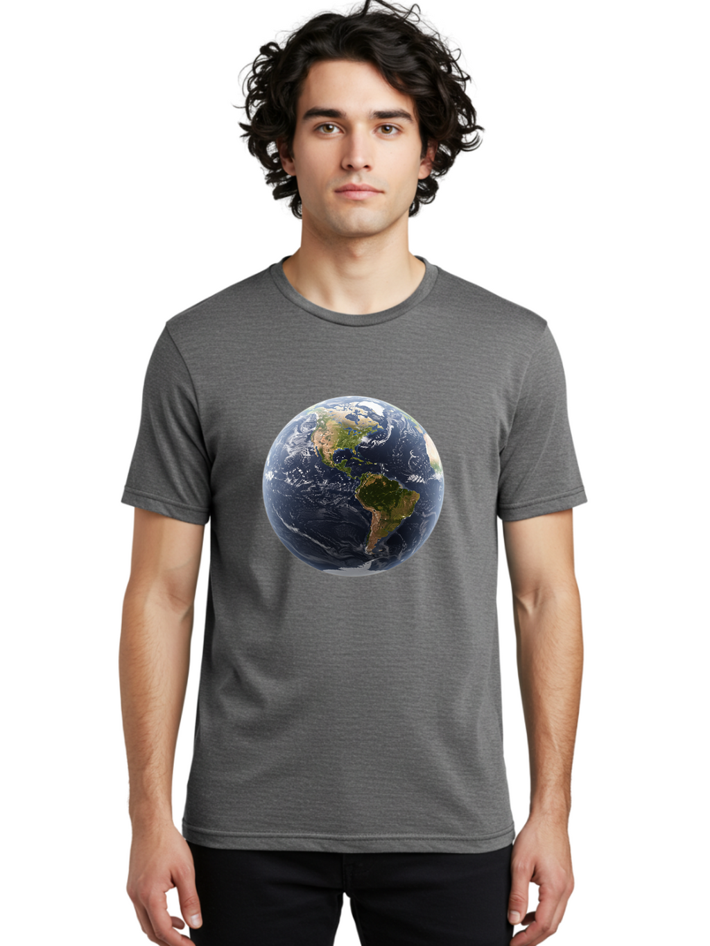 Earth-From-Space Men'S Graphic Tee, 100% Cotton, Comfortable Casual Summer Wear, Machine Washable, Vintage Camera, Old Camera, Antique Camera, Black Camera, Classic Photography, Photography Equipment, Nostalgic Device, Film Camera, Camera Art Bam357