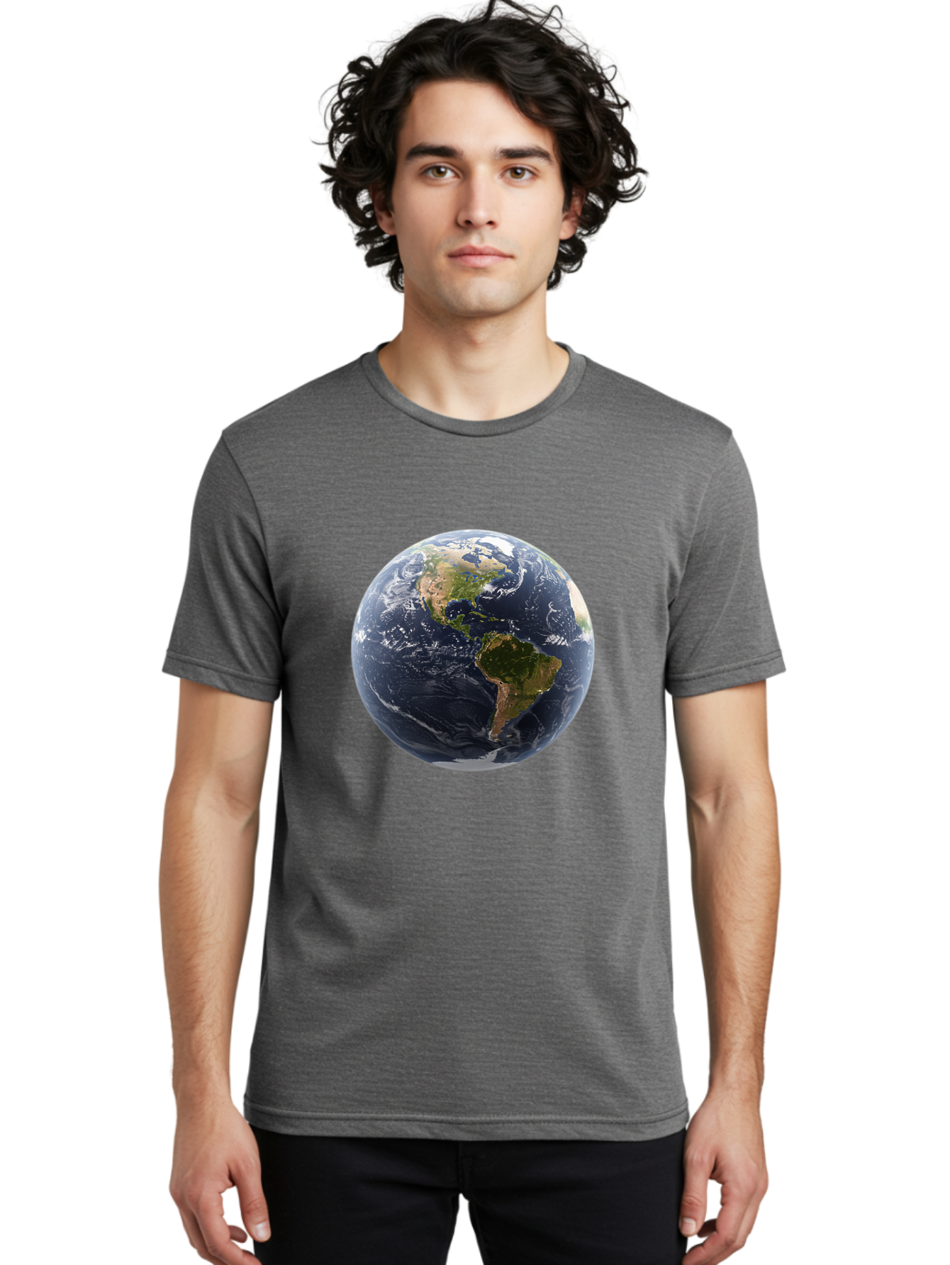 Earth-From-Space Men'S Graphic Tee, 100% Cotton, Comfortable Casual Summer Wear, Machine Washable, Vintage Camera, Old Camera, Antique Camera, Black Camera, Classic Photography, Photography Equipment, Nostalgic Device, Film Camera, Camera Art Bam357