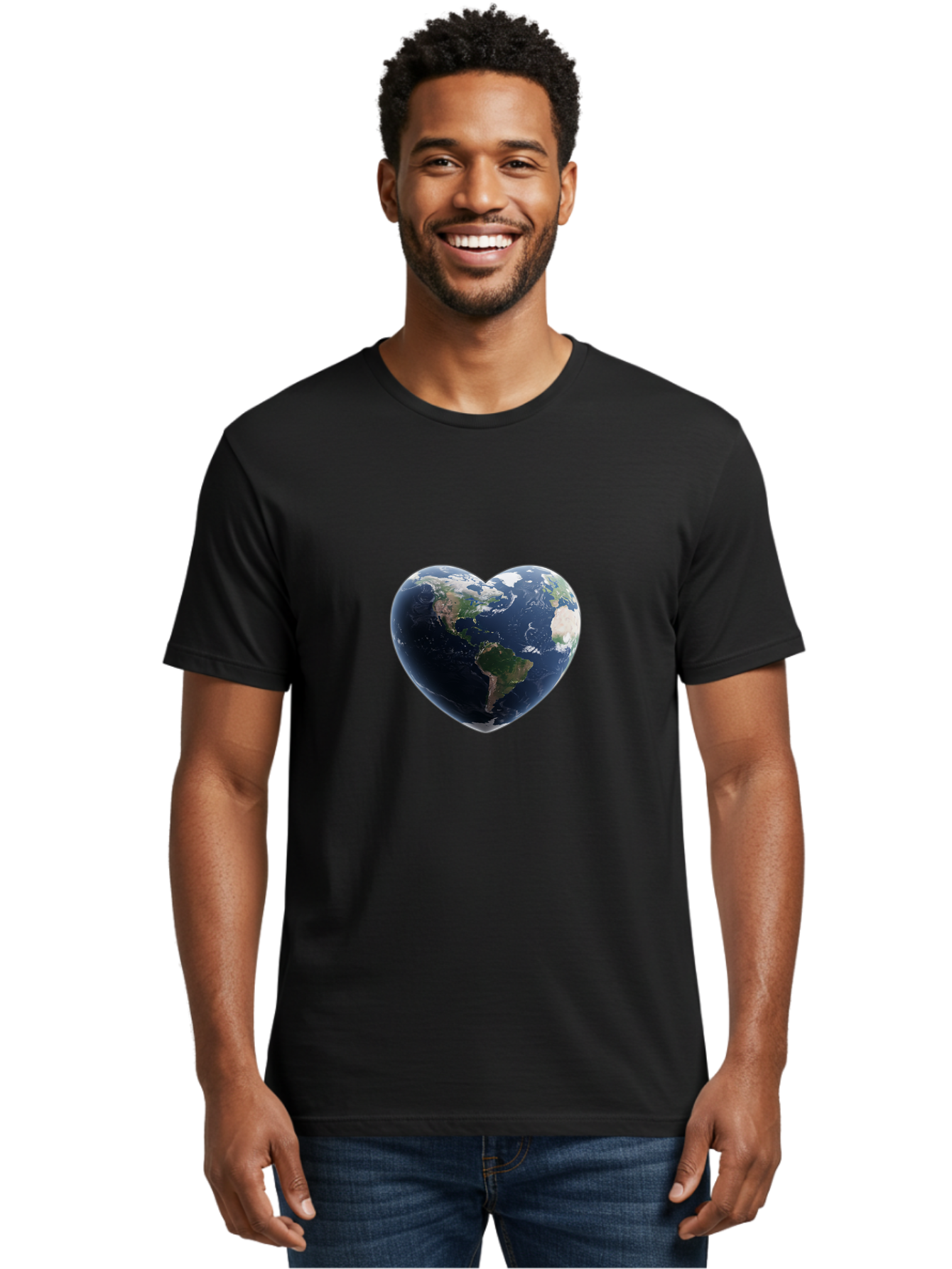Earth-Heart Men'S Graphic Tee, 100% Cotton, Comfortable Casual Summer Wear, Machine Washable, Vintage Camera, Old Camera, Antique Camera, Black Camera, Classic Photography, Photography Equipment, Nostalgic Device, Film Camera, Camera Art Bam358