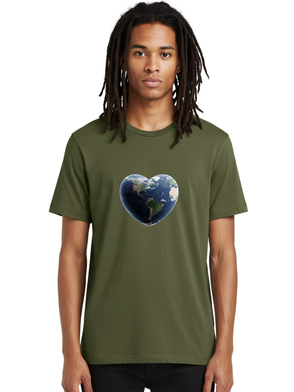 Earth-Heart Men'S Graphic Tee, 100% Cotton, Comfortable Casual Summer Wear, Machine Washable, Vintage Camera, Old Camera, Antique Camera, Black Camera, Classic Photography, Photography Equipment, Nostalgic Device, Film Camera, Camera Art Bam358