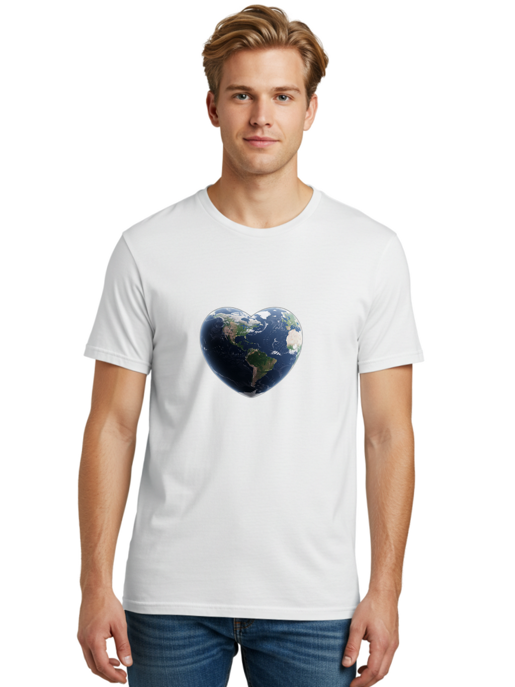 Earth-Heart Men'S Graphic Tee, 100% Cotton, Comfortable Casual Summer Wear, Machine Washable, Vintage Camera, Old Camera, Antique Camera, Black Camera, Classic Photography, Photography Equipment, Nostalgic Device, Film Camera, Camera Art Bam358