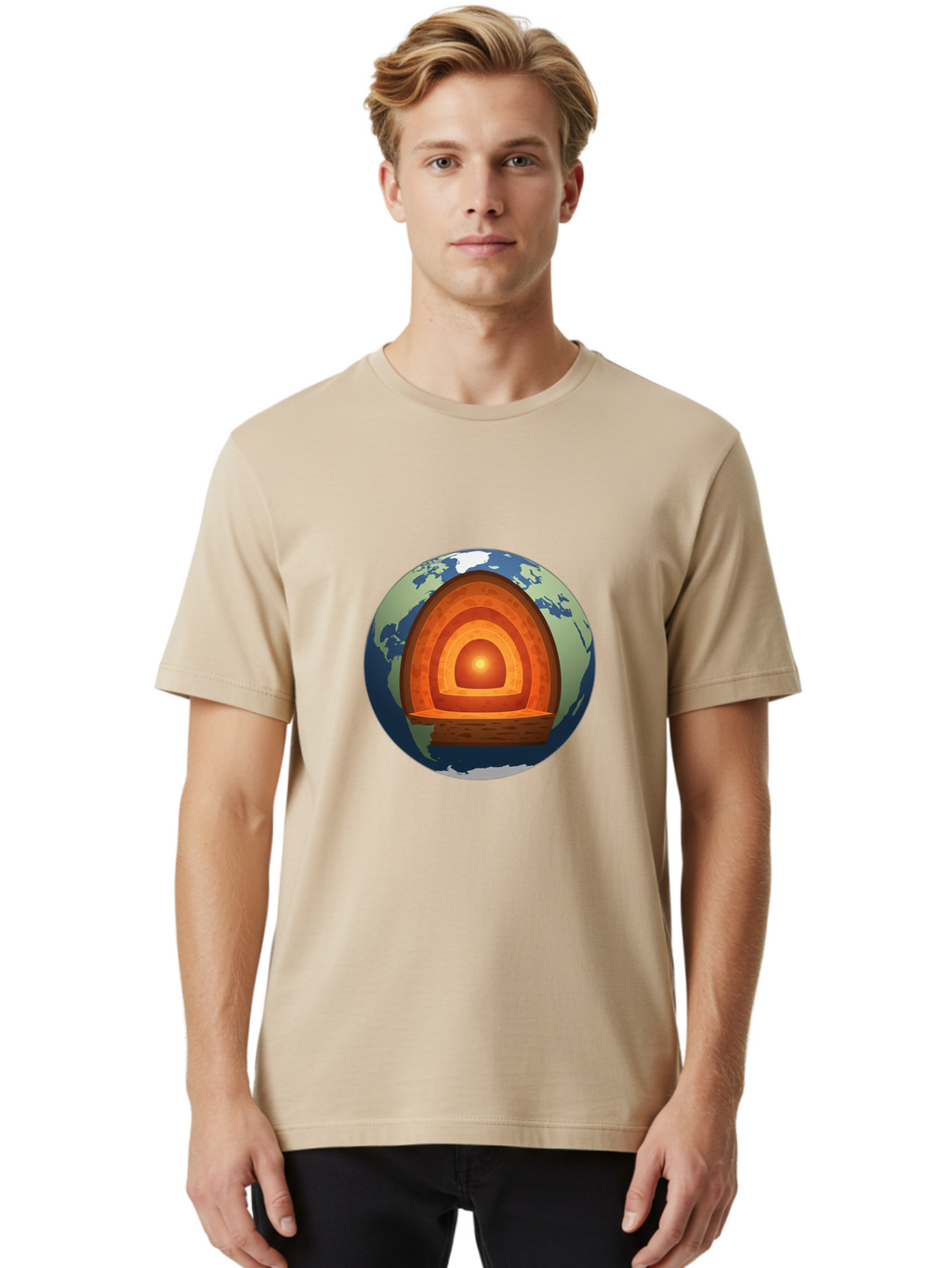 Earth-Layers Men'S Graphic Tee, 100% Cotton, Comfortable Casual Summer Wear, Machine Washable, Vintage Camera, Old Camera, Antique Camera, Black Camera, Classic Photography, Photography Equipment, Nostalgic Device, Film Camera, Camera Art Bam359
