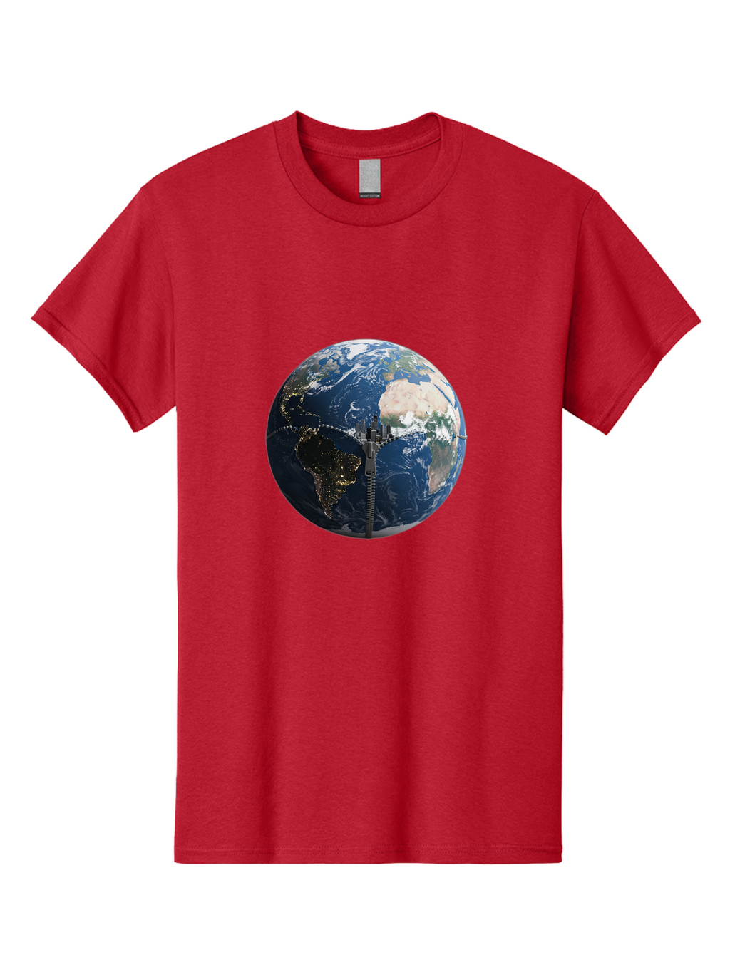 Earth-With-Zip Men'S Graphic Tee, 100% Cotton, Comfortable Casual Summer Wear, Machine Washable, Vintage Camera, Old Camera, Antique Camera, Black Camera, Classic Photography, Photography Equipment, Nostalgic Device, Film Camera, Camera Art Bam360