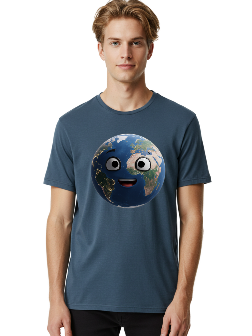 Earth Men'S Graphic Tee, 100% Cotton, Comfortable Casual Summer Wear, Machine Washable, Vintage Camera, Old Camera, Antique Camera, Black Camera, Classic Photography, Photography Equipment, Nostalgic Device, Film Camera, Camera Art Bam361