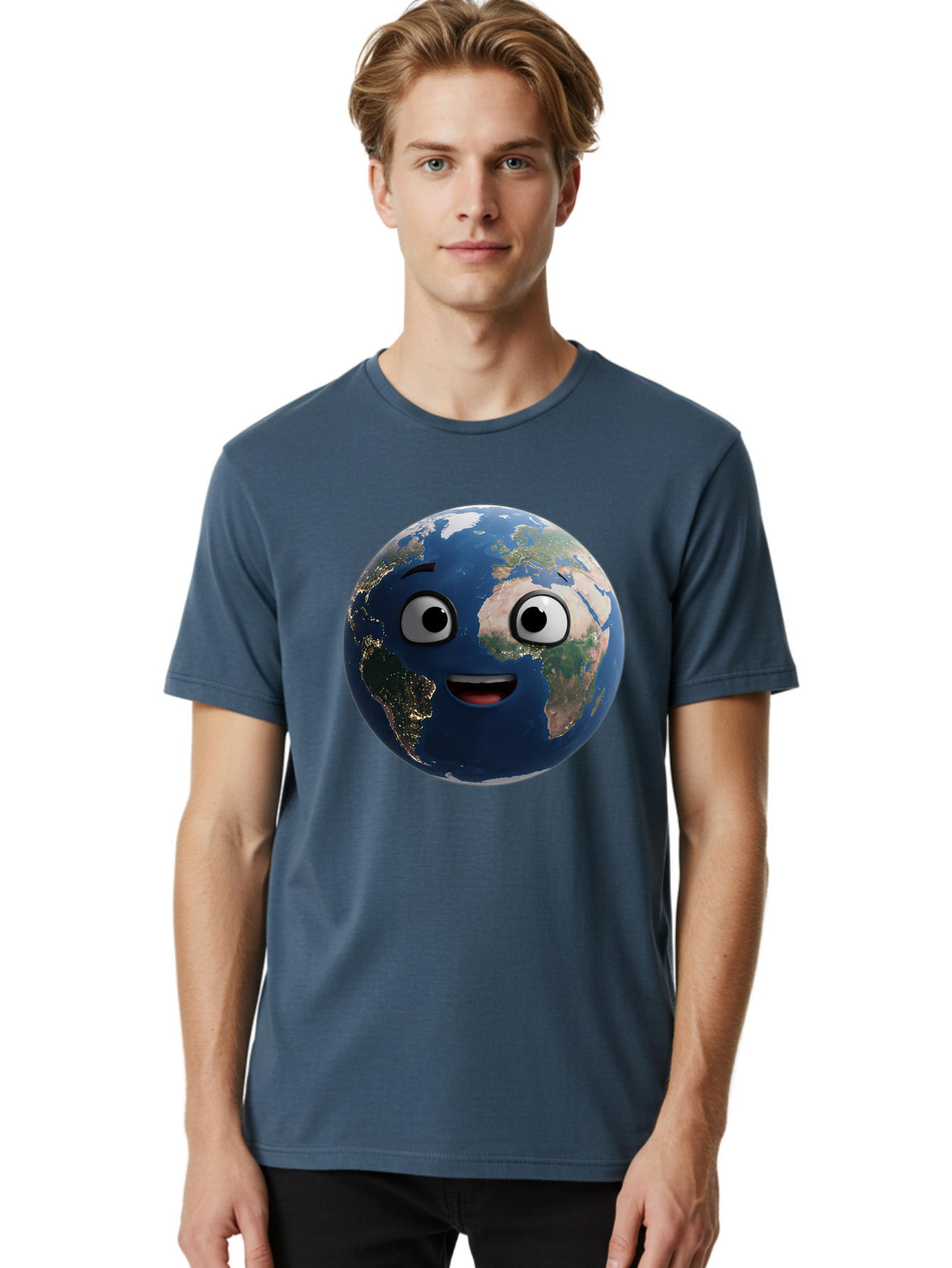 Earth Men'S Graphic Tee, 100% Cotton, Comfortable Casual Summer Wear, Machine Washable, Vintage Camera, Old Camera, Antique Camera, Black Camera, Classic Photography, Photography Equipment, Nostalgic Device, Film Camera, Camera Art Bam361
