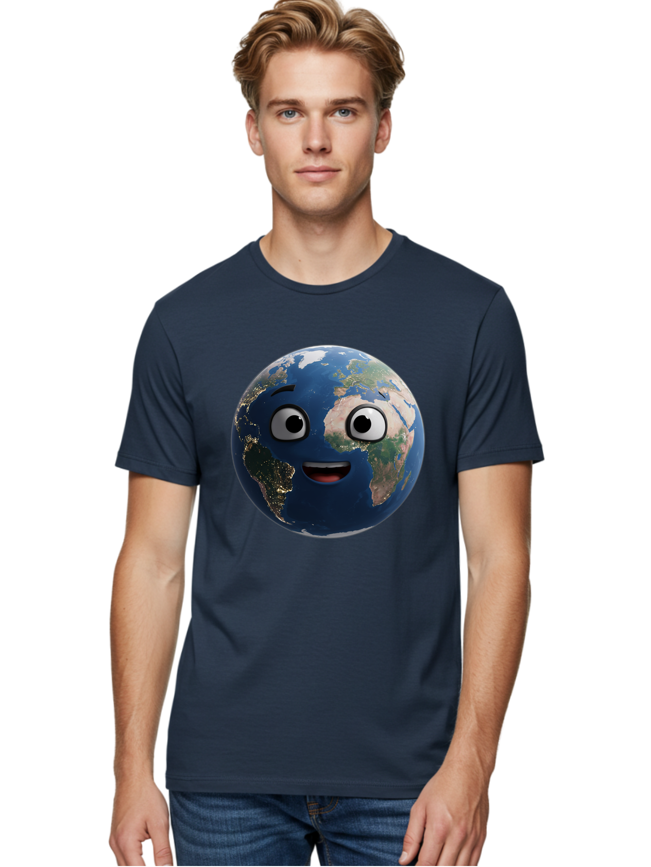 Earth Men'S Graphic Tee, 100% Cotton, Comfortable Casual Summer Wear, Machine Washable, Vintage Camera, Old Camera, Antique Camera, Black Camera, Classic Photography, Photography Equipment, Nostalgic Device, Film Camera, Camera Art Bam361