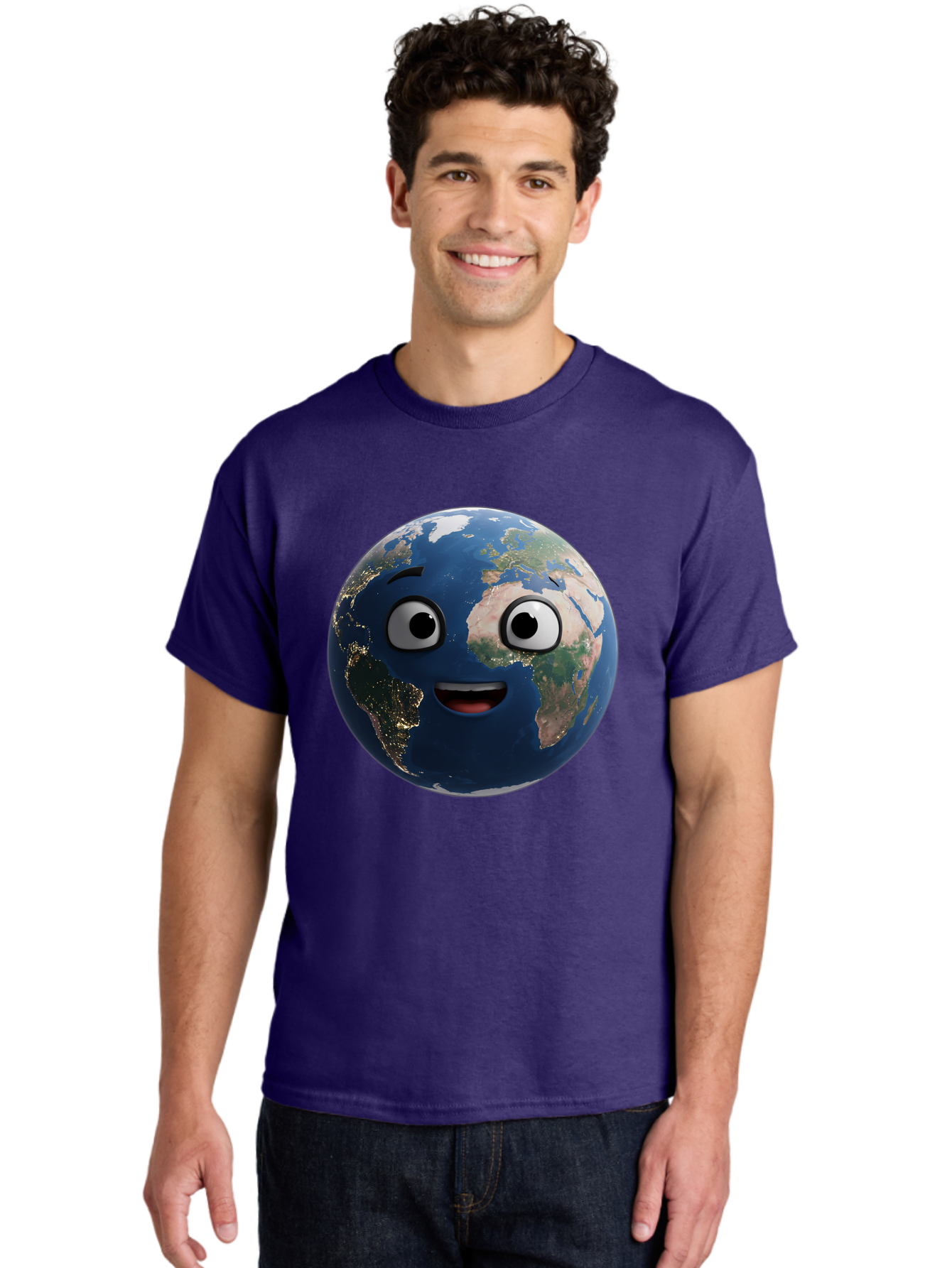 Earth Men'S Graphic Tee, 100% Cotton, Comfortable Casual Summer Wear, Machine Washable, Vintage Camera, Old Camera, Antique Camera, Black Camera, Classic Photography, Photography Equipment, Nostalgic Device, Film Camera, Camera Art Bam361