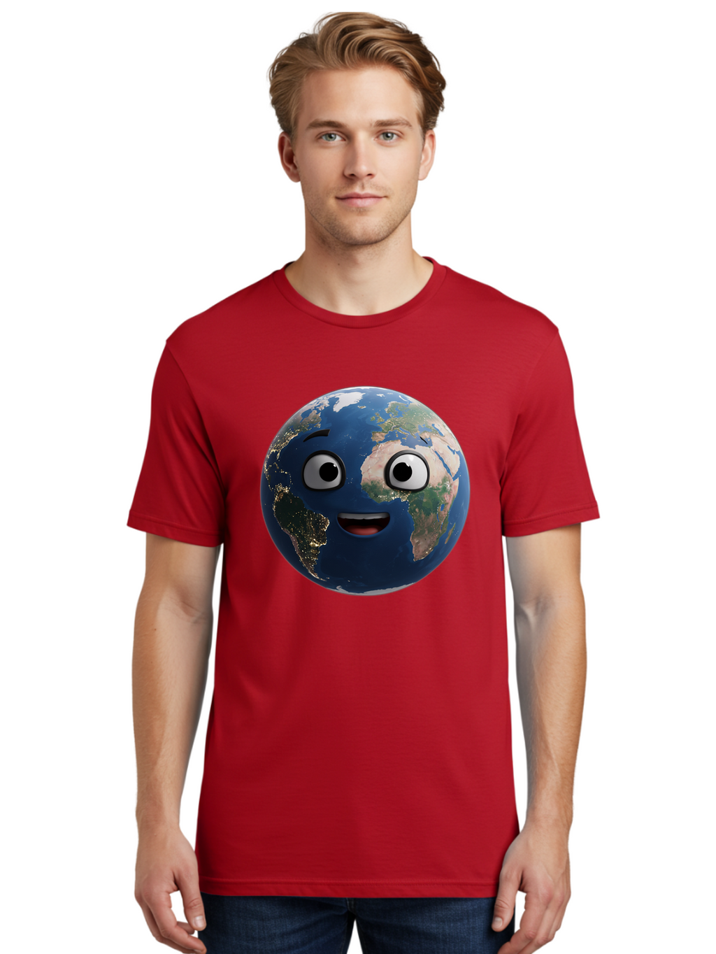 Earth Men'S Graphic Tee, 100% Cotton, Comfortable Casual Summer Wear, Machine Washable, Vintage Camera, Old Camera, Antique Camera, Black Camera, Classic Photography, Photography Equipment, Nostalgic Device, Film Camera, Camera Art Bam361