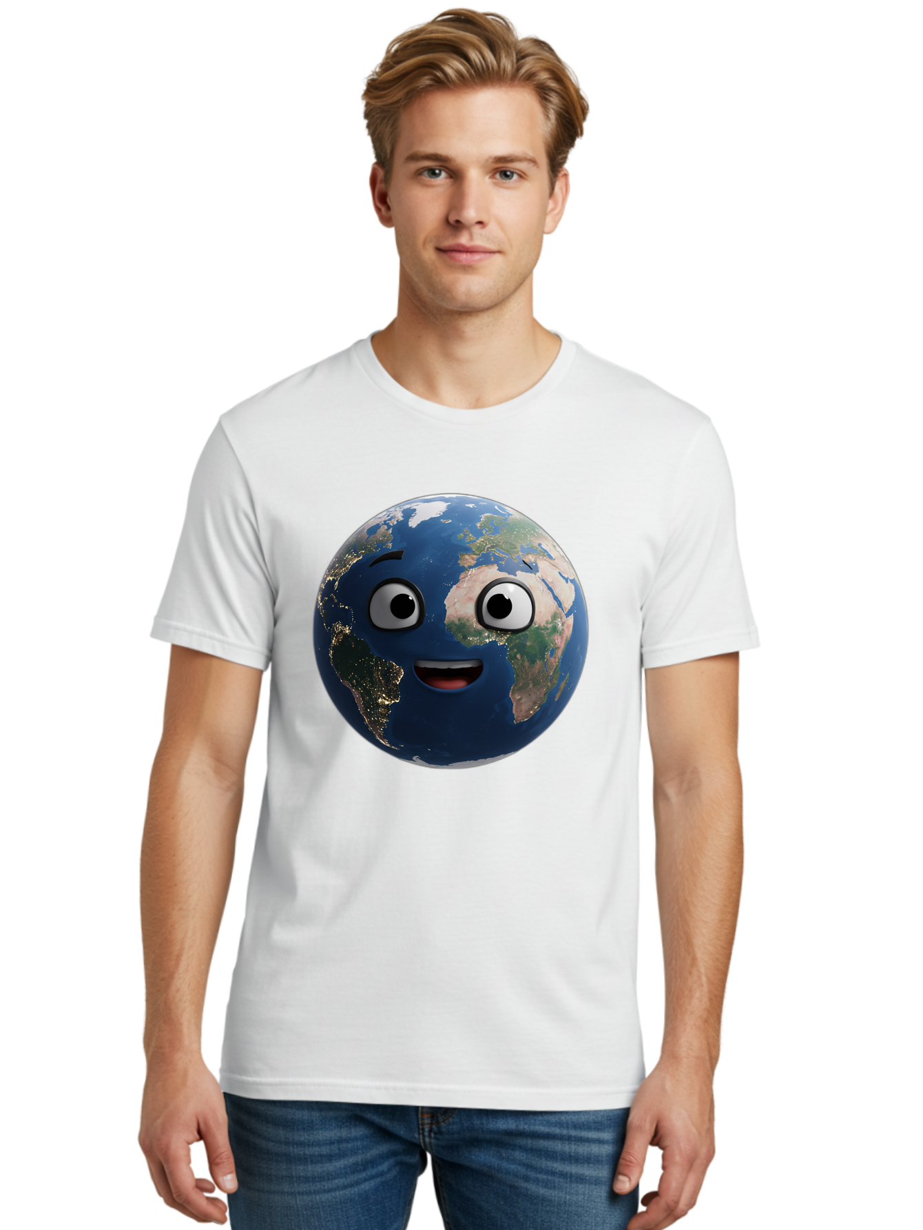 Earth Men'S Graphic Tee, 100% Cotton, Comfortable Casual Summer Wear, Machine Washable, Vintage Camera, Old Camera, Antique Camera, Black Camera, Classic Photography, Photography Equipment, Nostalgic Device, Film Camera, Camera Art Bam361