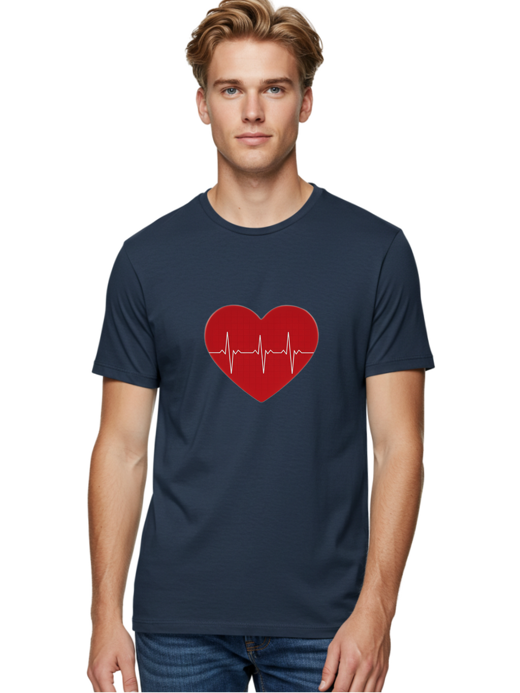 Ecg-Heart Men'S Graphic Tee, 100% Cotton, Comfortable Casual Summer Wear, Machine Washable, Vintage Camera, Old Camera, Antique Camera, Black Camera, Classic Photography, Photography Equipment, Nostalgic Device, Film Camera, Camera Art Bam363