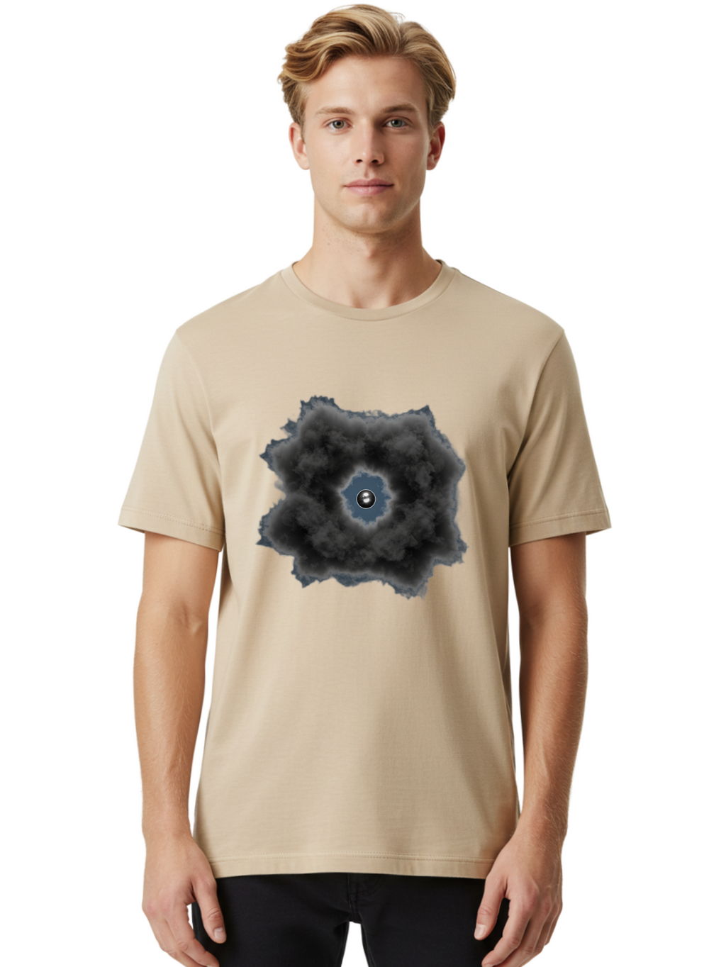 Eclipse Men'S Graphic Tee, 100% Cotton, Comfortable Casual Summer Wear, Machine Washable, Vintage Camera, Old Camera, Antique Camera, Black Camera, Classic Photography, Photography Equipment, Nostalgic Device, Film Camera, Camera Art Bam364