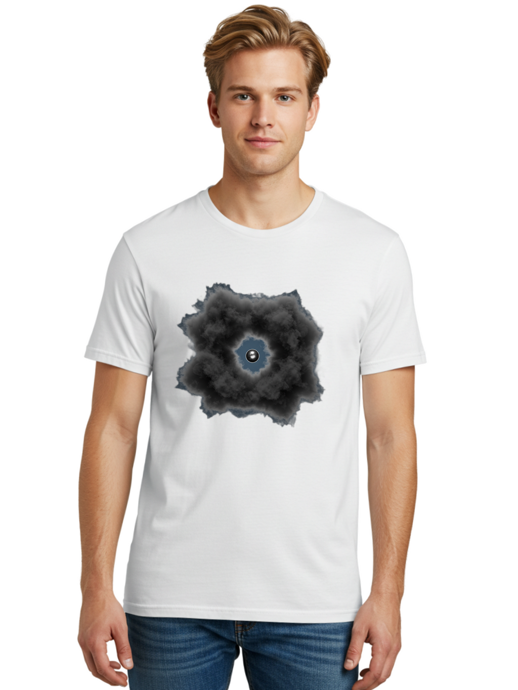 Eclipse Men'S Graphic Tee, 100% Cotton, Comfortable Casual Summer Wear, Machine Washable, Vintage Camera, Old Camera, Antique Camera, Black Camera, Classic Photography, Photography Equipment, Nostalgic Device, Film Camera, Camera Art Bam364