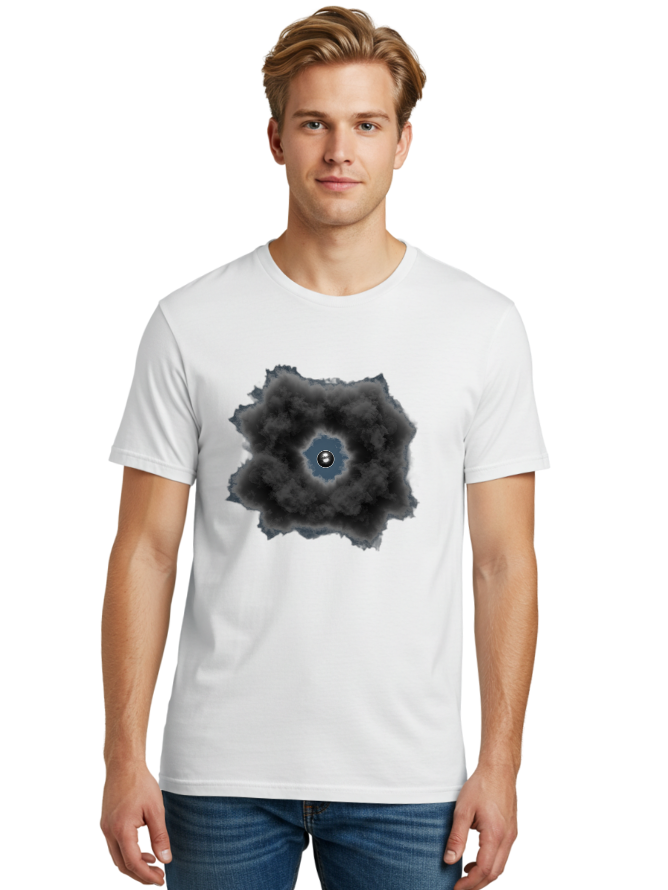 Eclipse Men'S Graphic Tee, 100% Cotton, Comfortable Casual Summer Wear, Machine Washable, Vintage Camera, Old Camera, Antique Camera, Black Camera, Classic Photography, Photography Equipment, Nostalgic Device, Film Camera, Camera Art Bam364