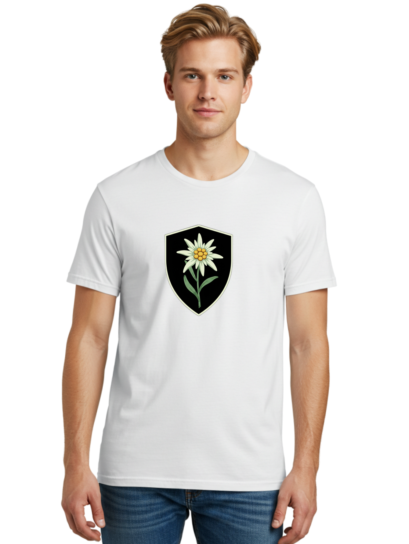 Edelweiss Men'S Graphic Tee, 100% Cotton, Comfortable Casual Summer Wear, Machine Washable, Vintage Camera, Old Camera, Antique Camera, Black Camera, Classic Photography, Photography Equipment, Nostalgic Device, Film Camera, Camera Art Bam365