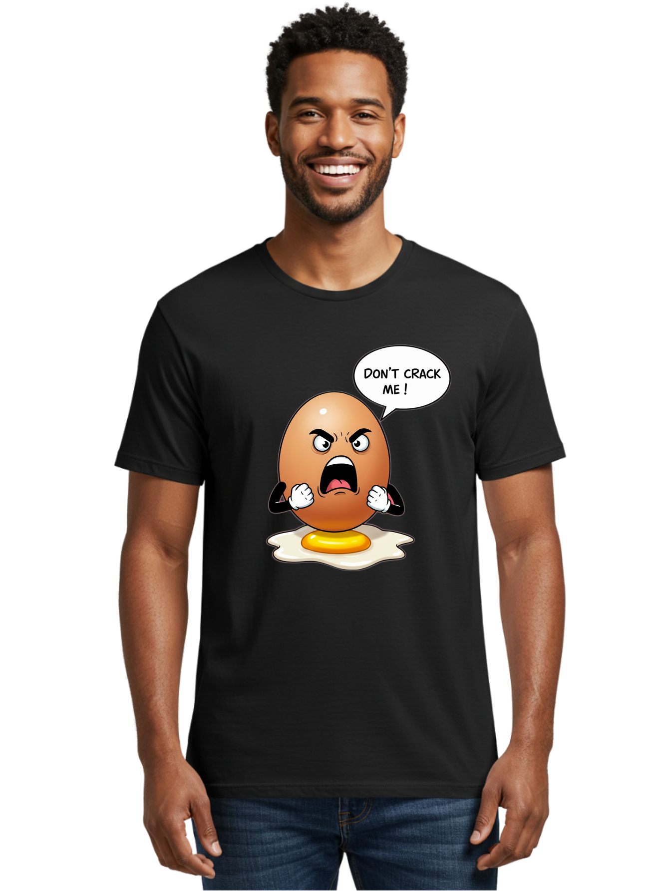 Egg-Don-T-Crack-Me Men'S Graphic Tee, 100% Cotton, Comfortable Casual Summer Wear, Machine Washable, Vintage Camera, Old Camera, Antique Camera, Black Camera, Classic Photography, Photography Equipment, Nostalgic Device, Film Camera, Bam368